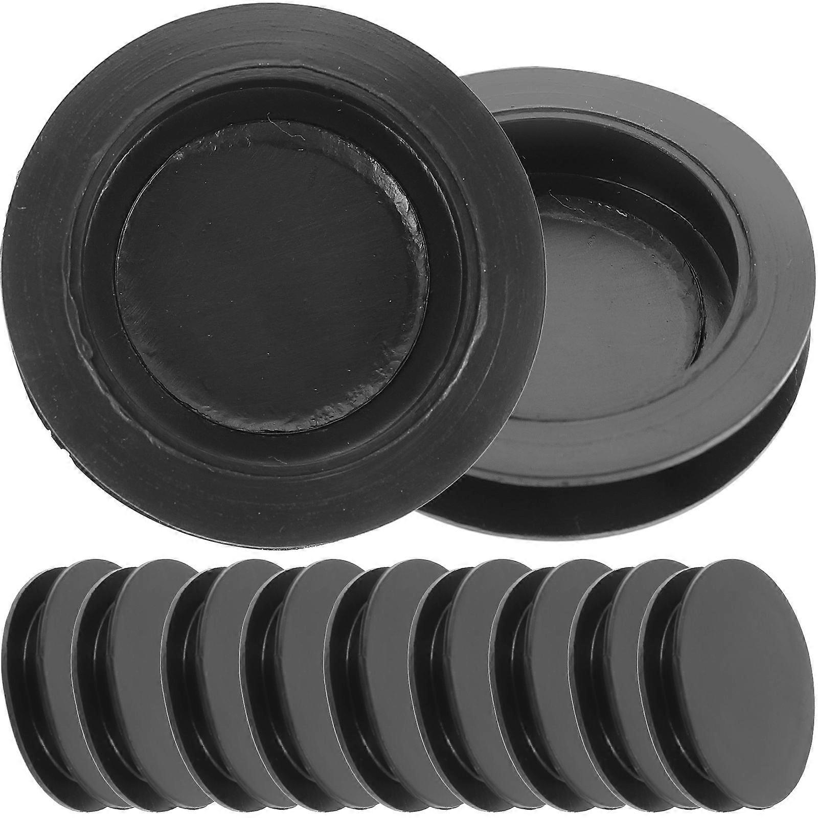 40 قطع أصبع البنك السفلي قبعات أصبع البنك المقابس أصبع البنك سدادة أسفل يغطي