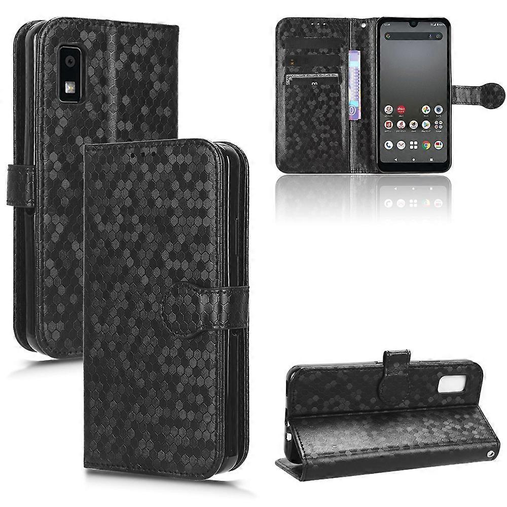 Honeycomb Dot Texture Leather Phone Case