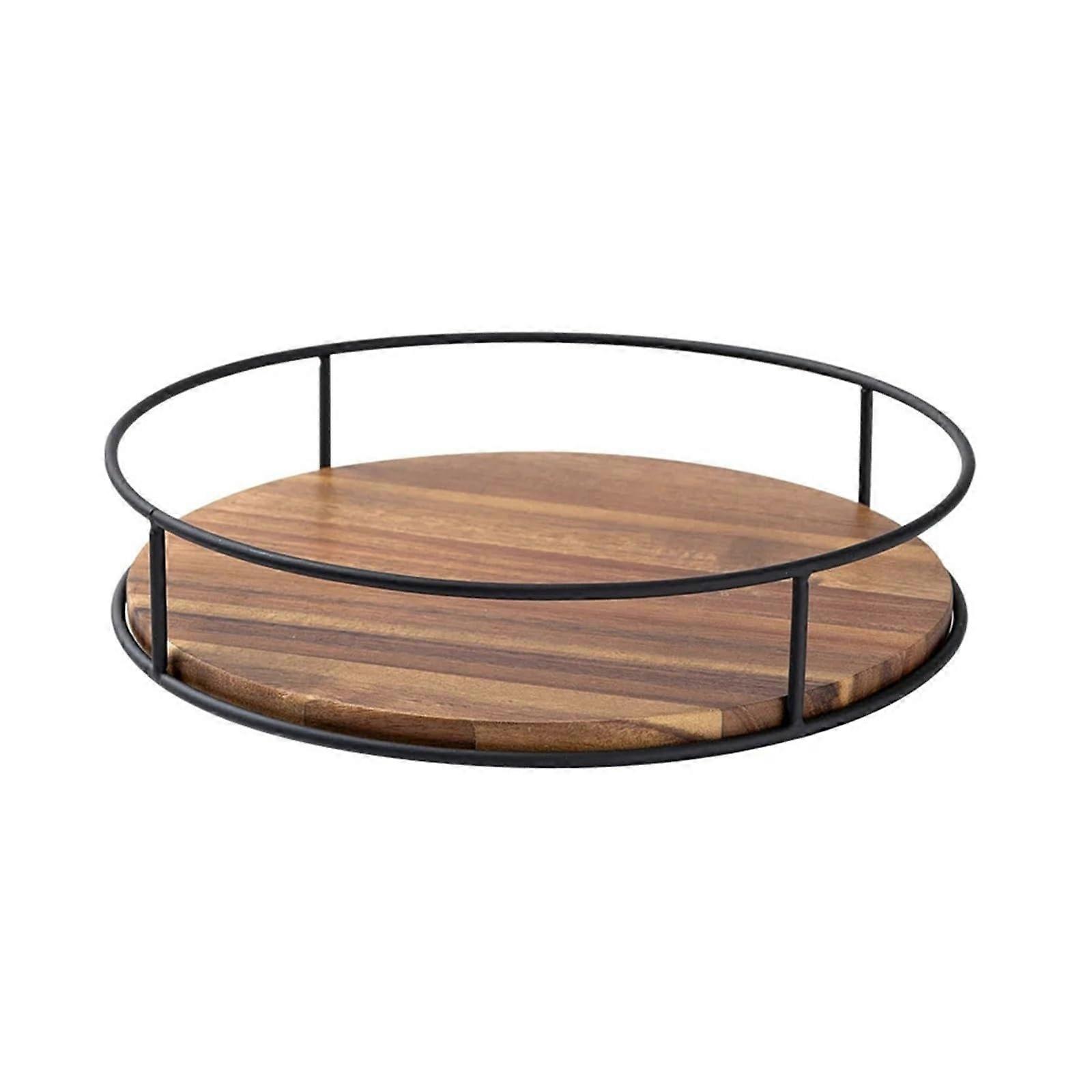 Lazy Susan Turntable 9 Inch Kitchen Spice Rack with 360° Smooth Rotation and NonSlip Base