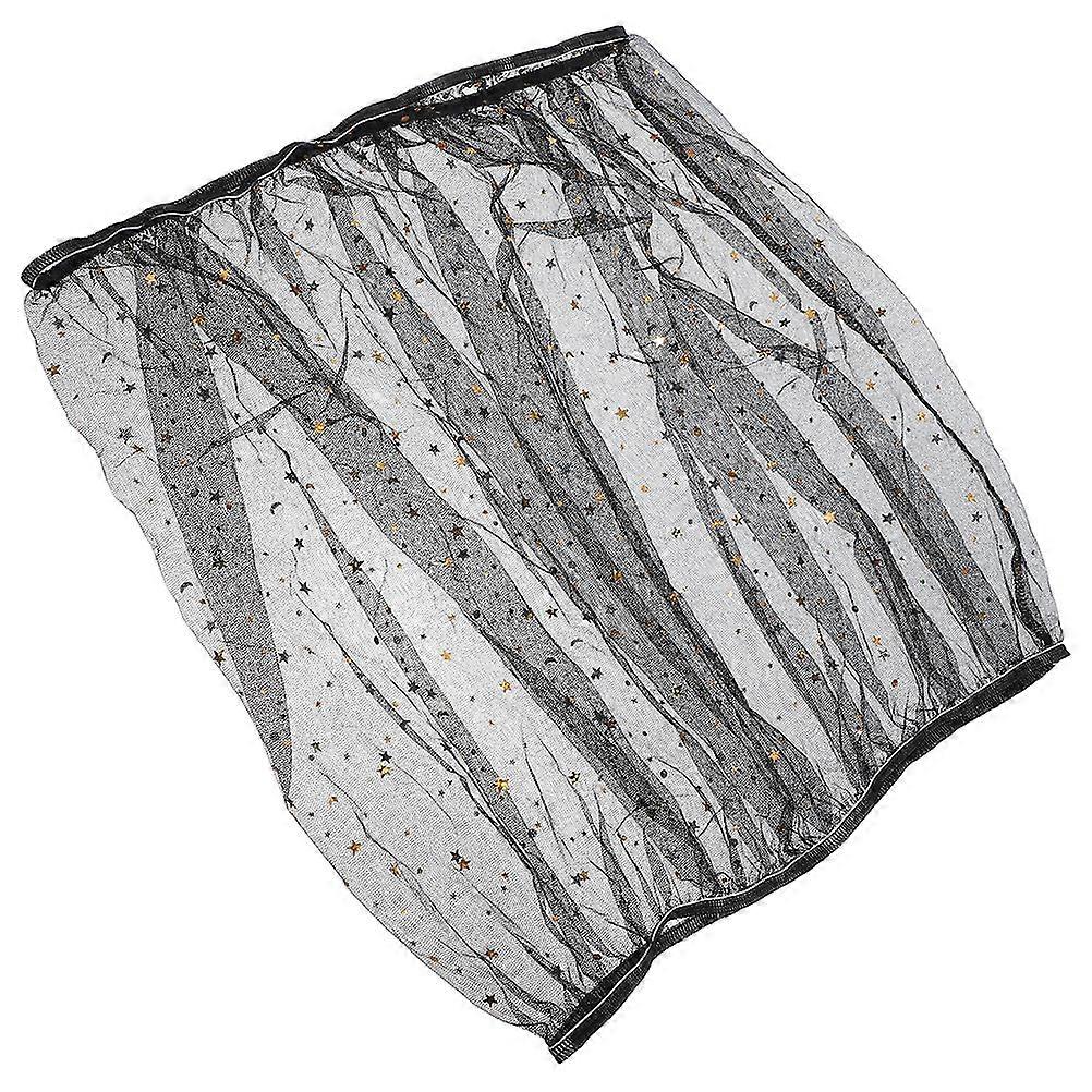 Universal Birdcage Net For Pet Owners Designed To Prevent Birds From Escaping Featuring Stretchy Skirts In Black Size 210x150x35cm 1Pack