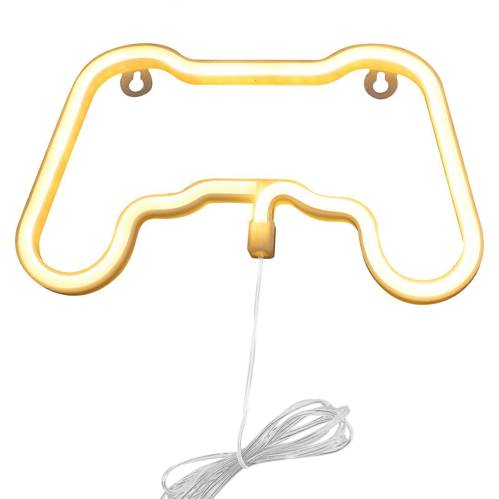Neon Lamp Game Controller LED Neon Sign for Bedroom Wall Decor 3Pcs