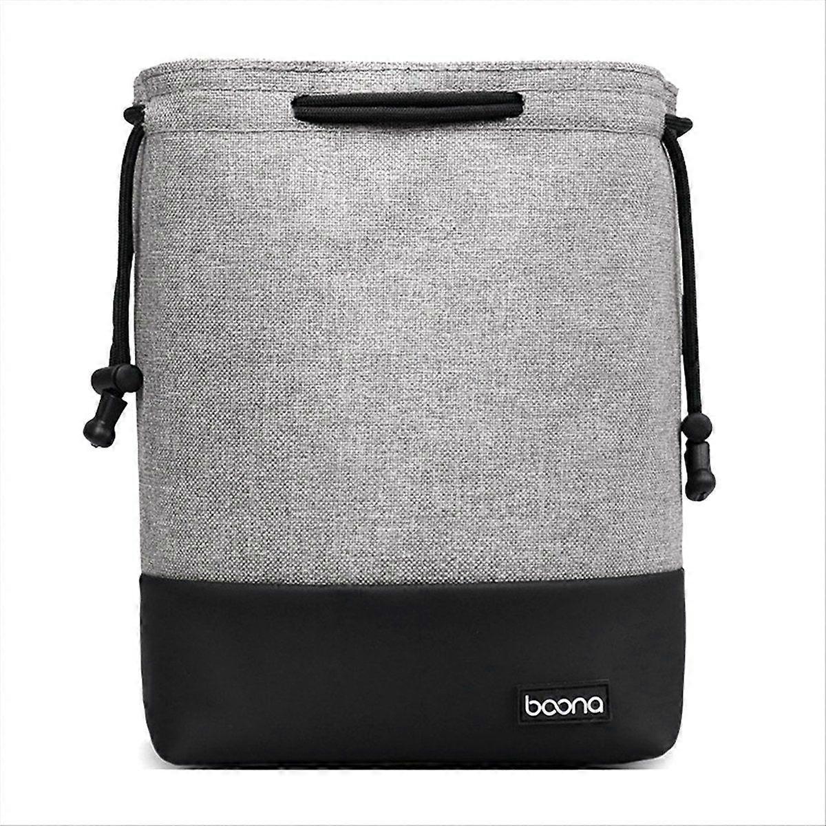 Multifunctional Camera Storage Bag Drawstring Stitching Waterproof Photo Lens Bag Case for M