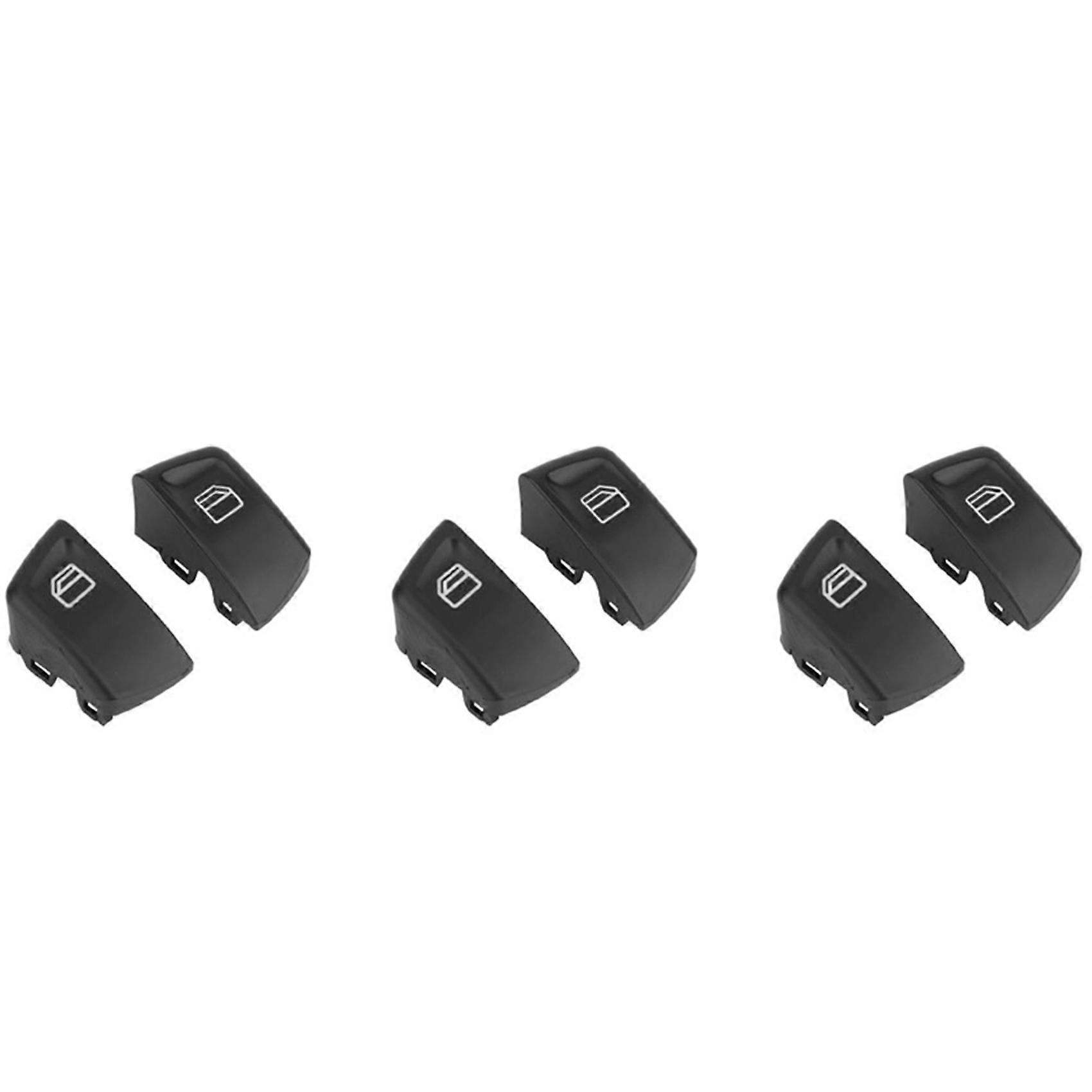 6Pcs Window Switch Button Power Window Control Switch Button Cover for Mercedes Vito Viano W639 Sprinter II 906
