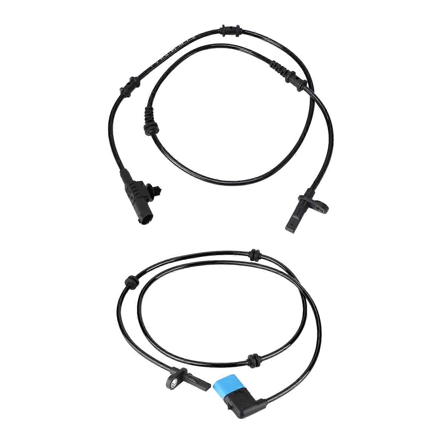 2 Pcs ABS Wire Wheel Speed Sensor Brake Induction Wire Sensor, A & B