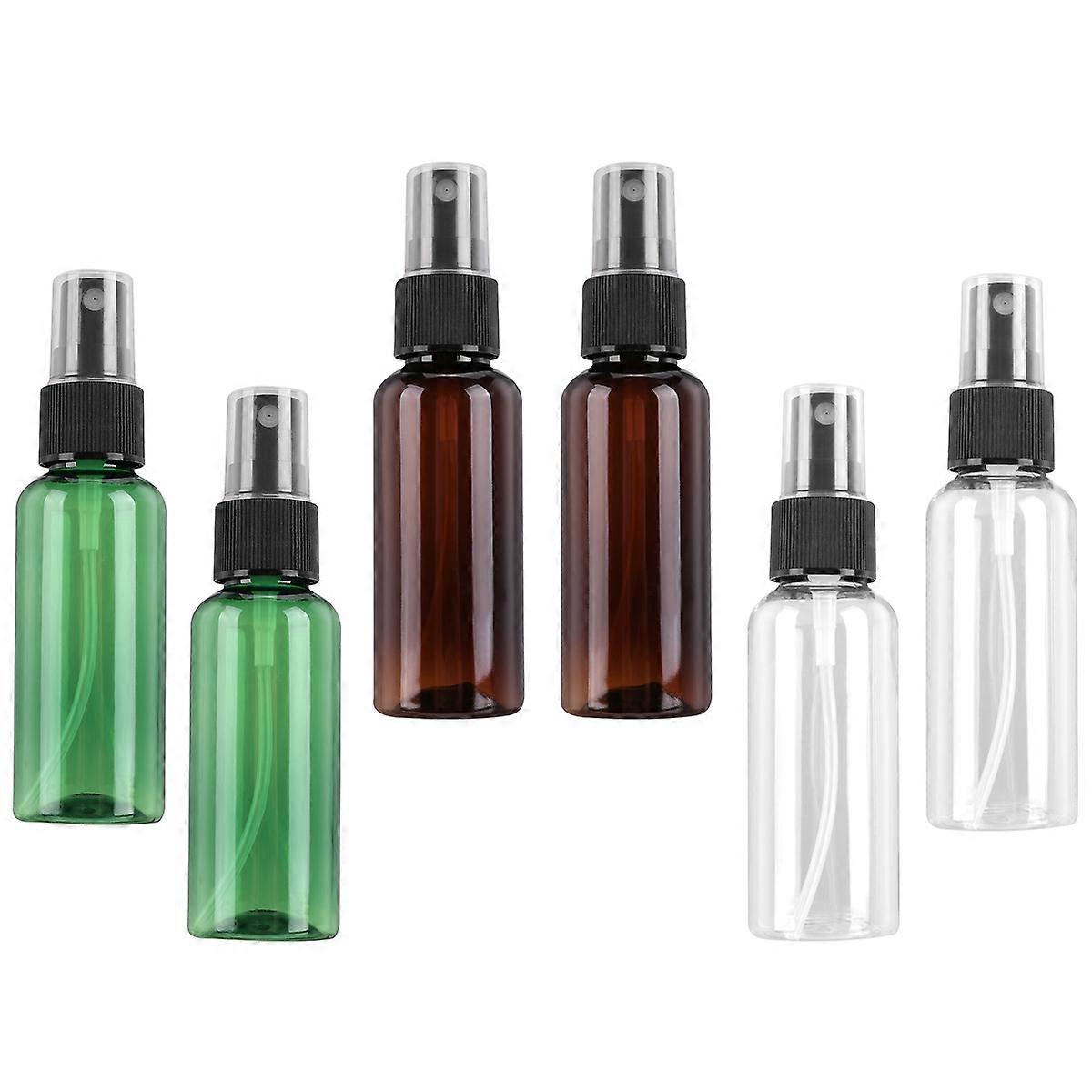 Plastic Container Small Portable Press Spray Bottles for Storage 12Pcs