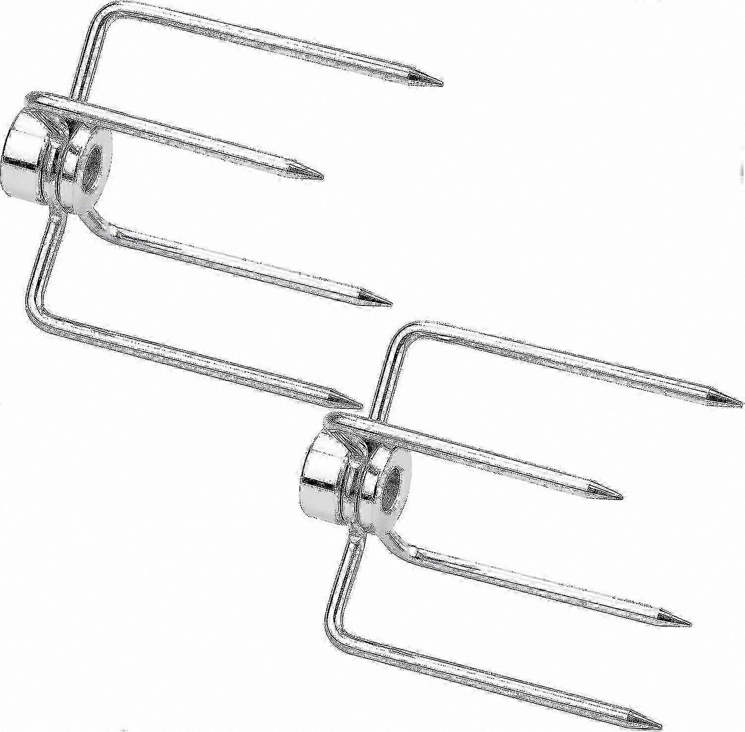 Paquete de 2 tenedores para asador y herramientas para barbacoa