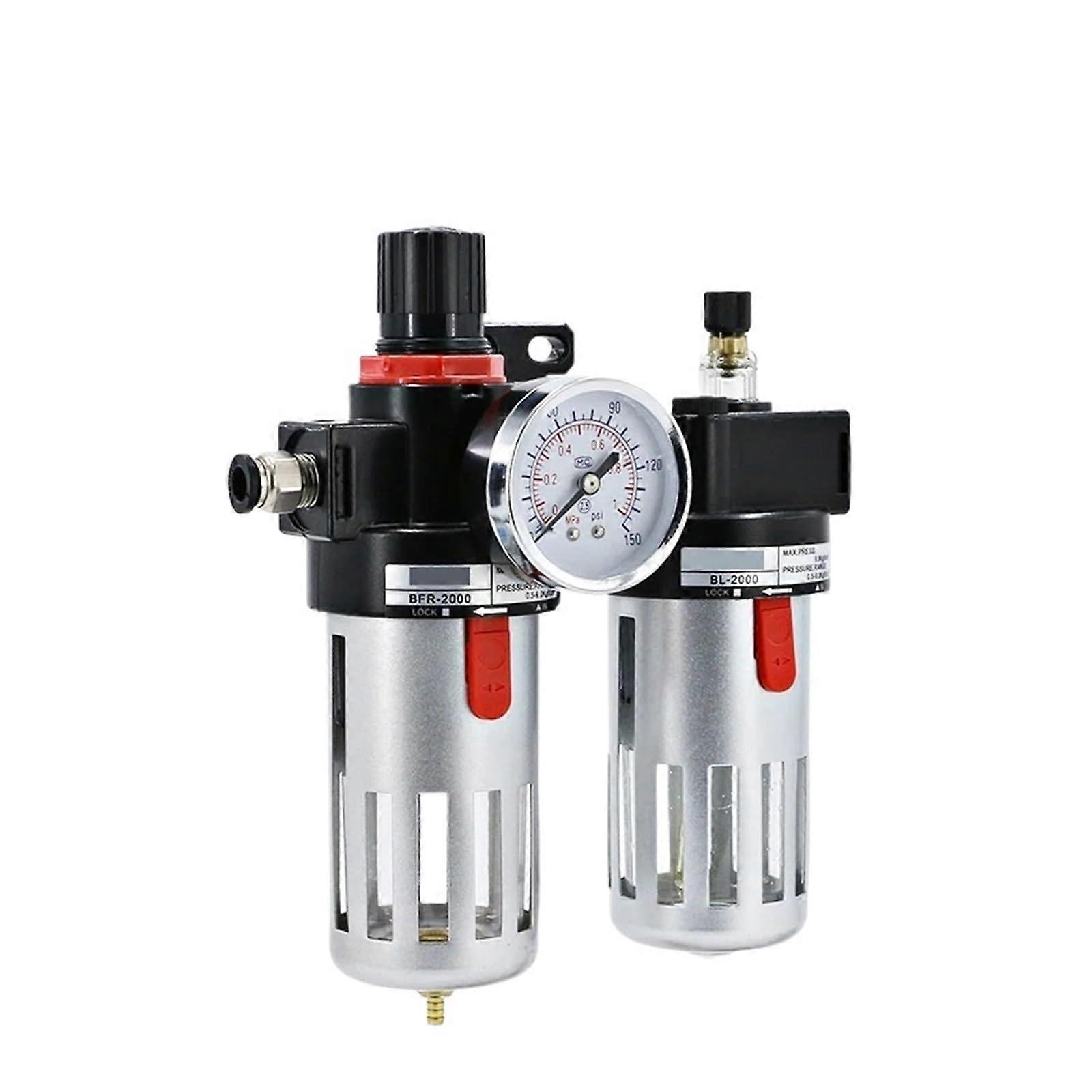 Air Pressure Regulator BL4000 Filter, BFC2000 OilWater Separator, Connector And Slide, Compatible With BFC3000