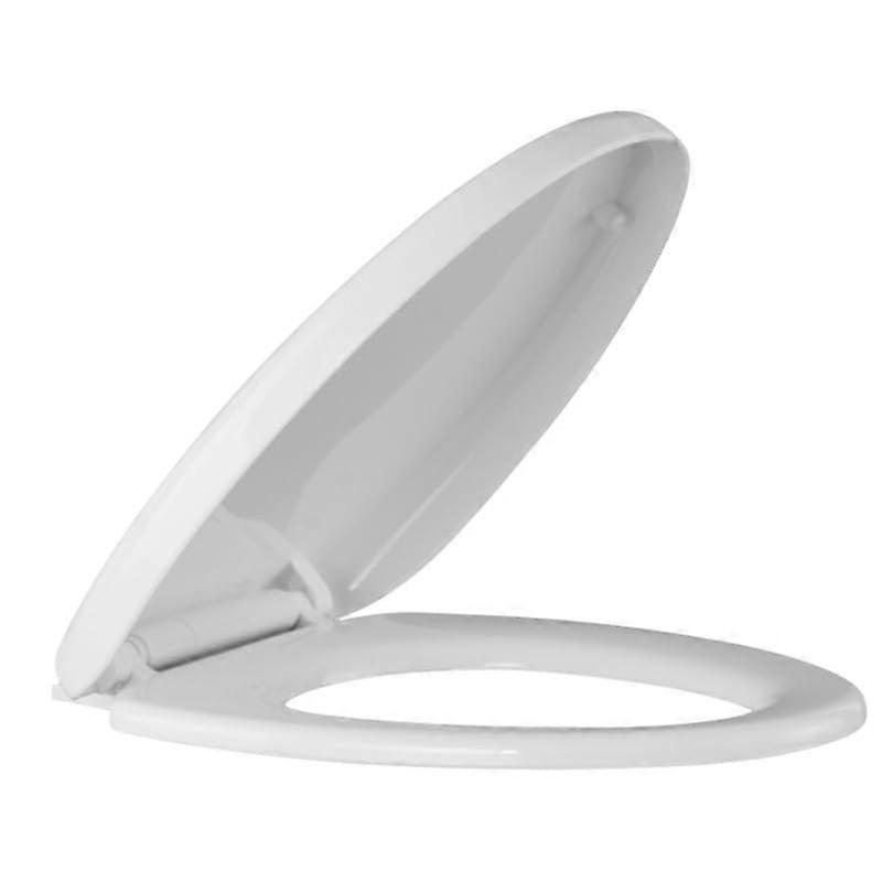 Bidet Toilet Seat Universal Fit PP Material Silent Close Easy Clean V Shape 36.3x48.2cm