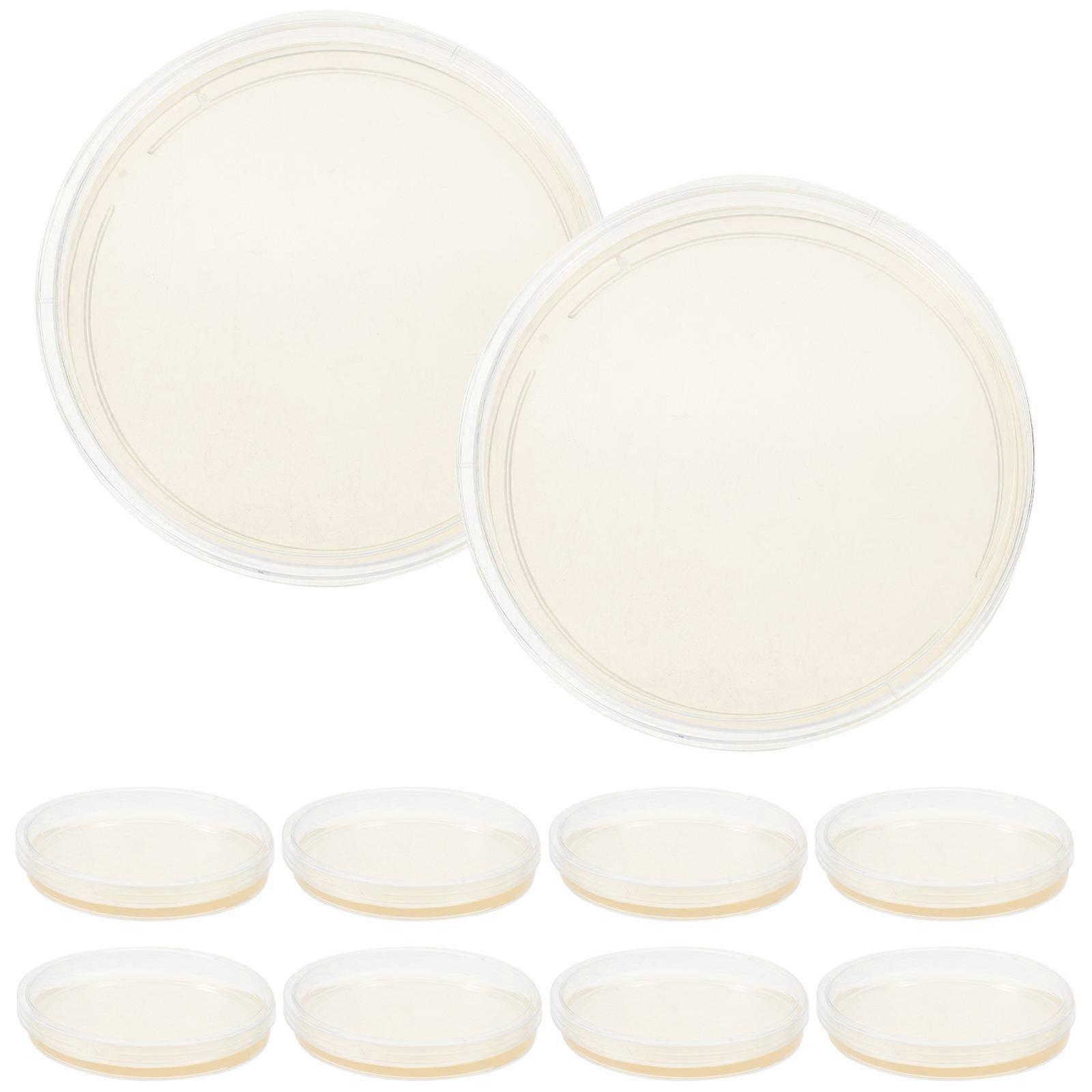 Agar Plates Portable Prepoured Agar Petri Dishes for Science Projects 30Pcs