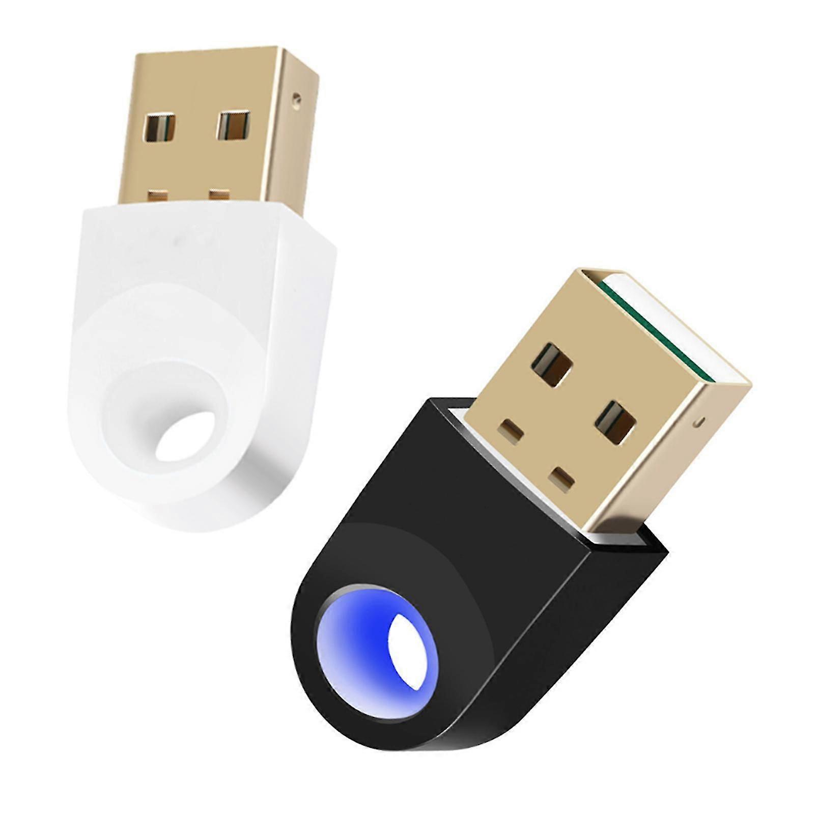1 Set Audio Adapter Long Distance Widely Compatible Plug And Play Bluetooth-compatible 5.1 Usb Receiver For Computer
