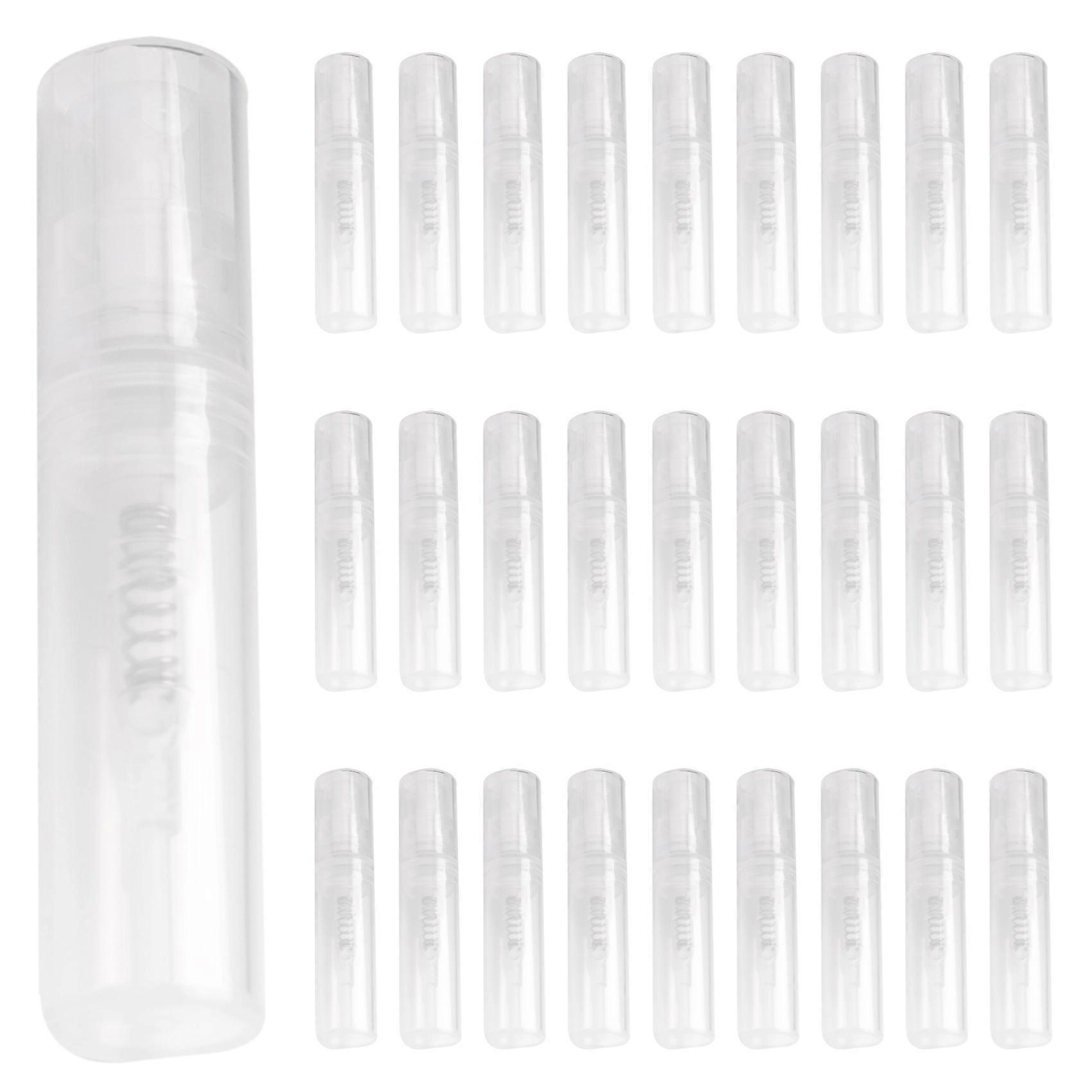 400 X 2ml Plastic Travel Spray Bottle Empty Transparent Perfume Atomizer 