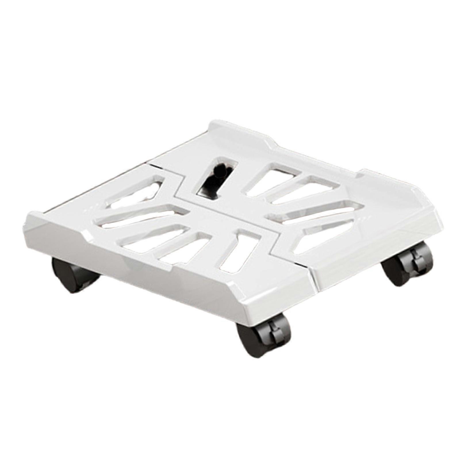 MultiPurpose PC Tower Stand for Improved Ventilation,Computer Tower Stands Compatible for Various Decors Styles  White