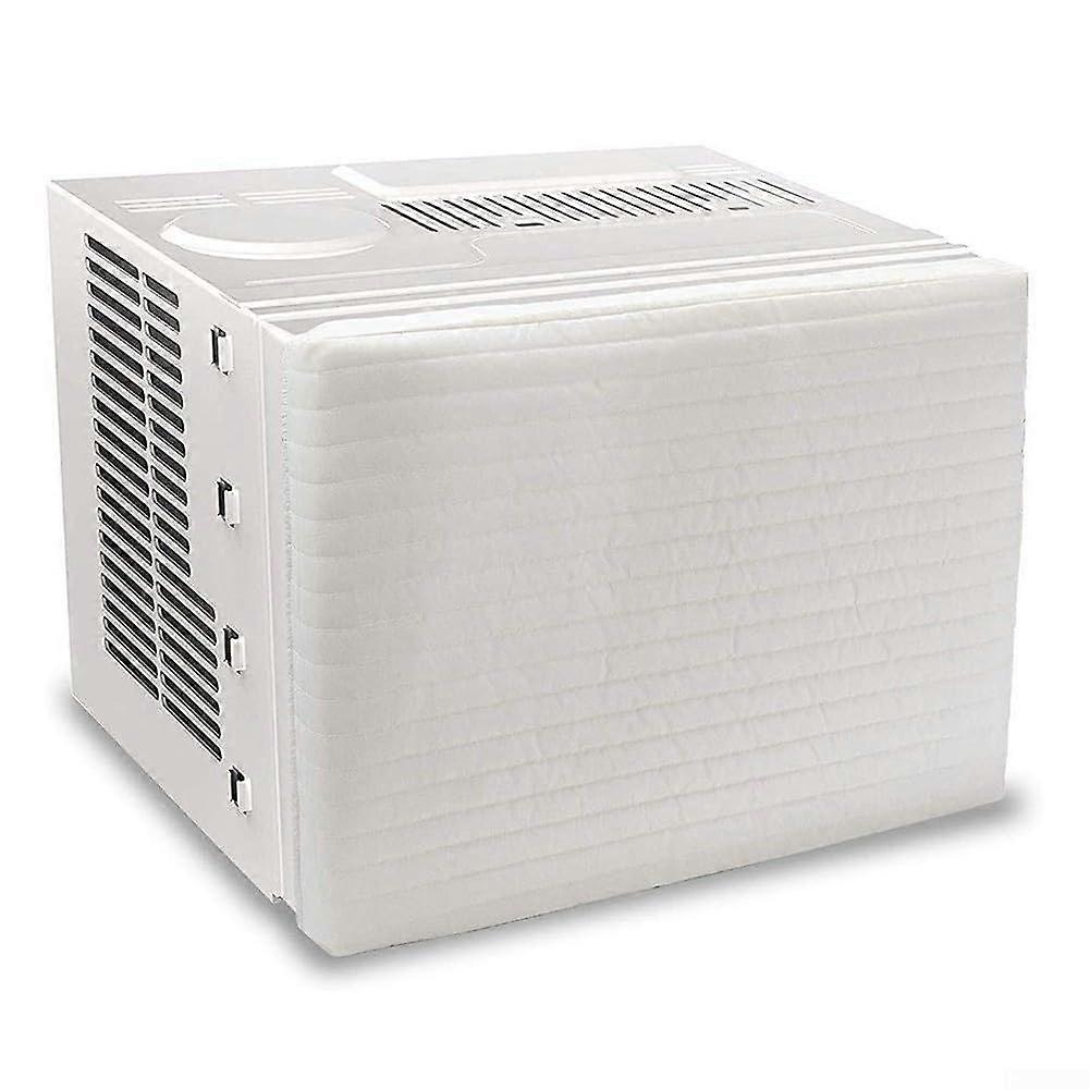 Indoor Air Conditioner Cover 53x38x7cm Washable Polyester Dust Shield Cold Draft Blocker