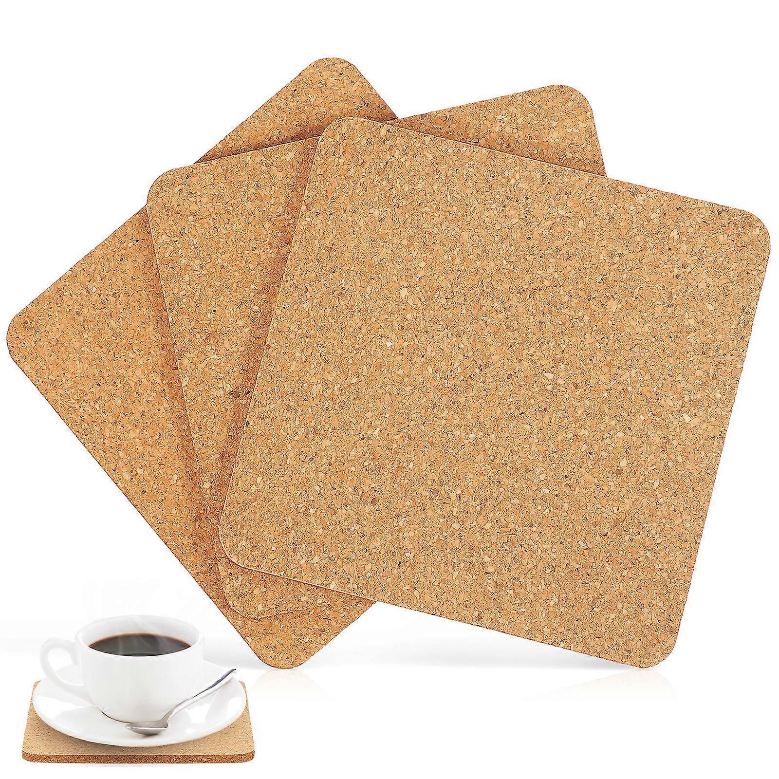 Coffee Coasters For Drinks Cork Coasters Table Cup Coasters Water Absorption Table Protection Home Use 3Pcs