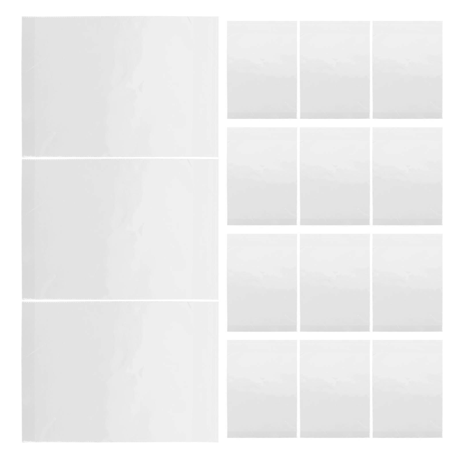 Clear Packaging Bags Plastic Self Adhesive for Packaging 100Pcs Shirts