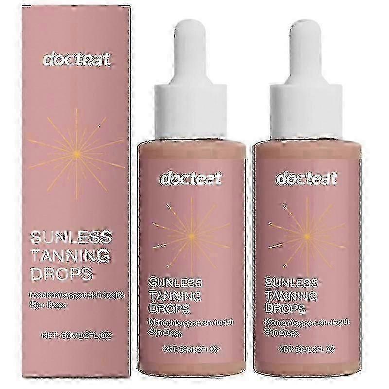 Docteat Tanning Boosting Drops Cremă de bronzare Bronz Supliment Drops
