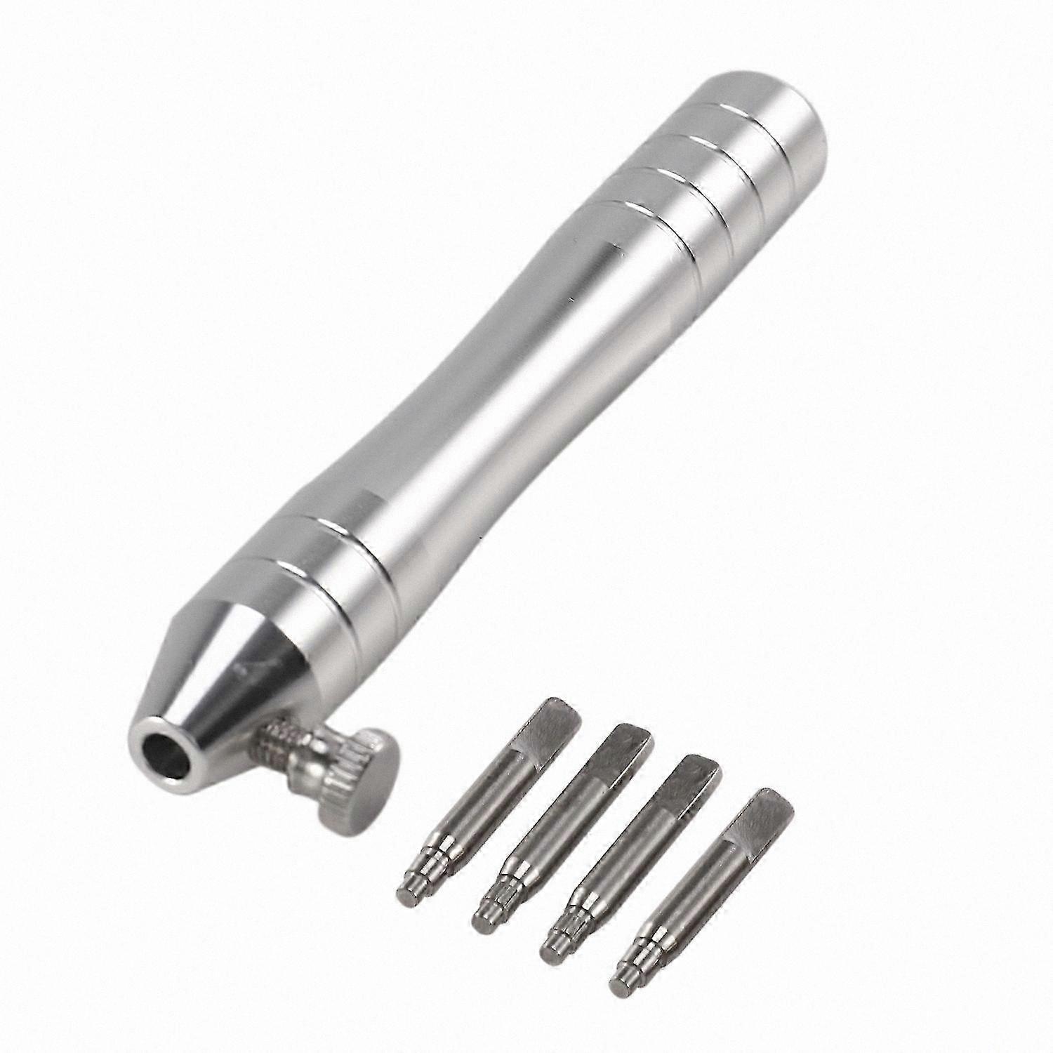 Watch Crown Tube Insert Tool with 4 Pins for Removing Watch Case Components