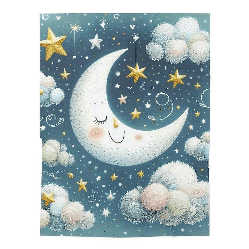 Starry Sky and Clouds in Childlike Design 4, GiftGH126