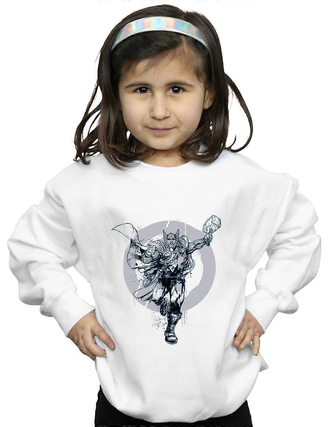 Camisola de círculo de Thor Marvel meninas