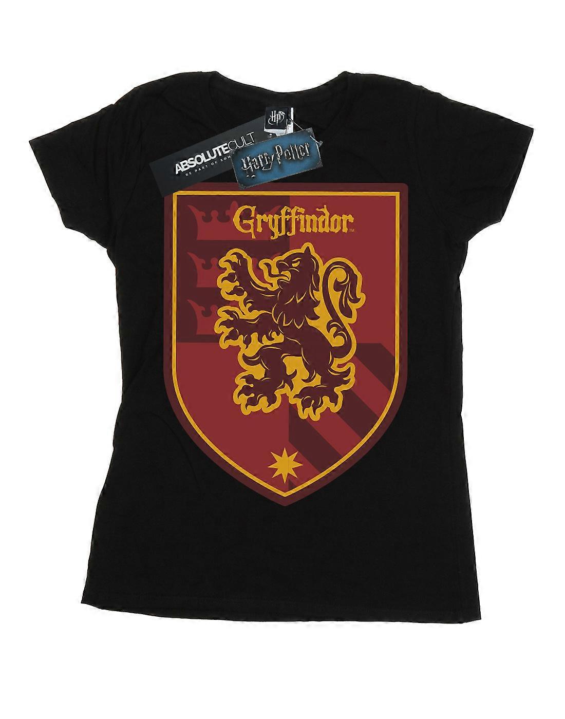 Harry Potter vrouwen Griffoendor Crest platte T-Shirt