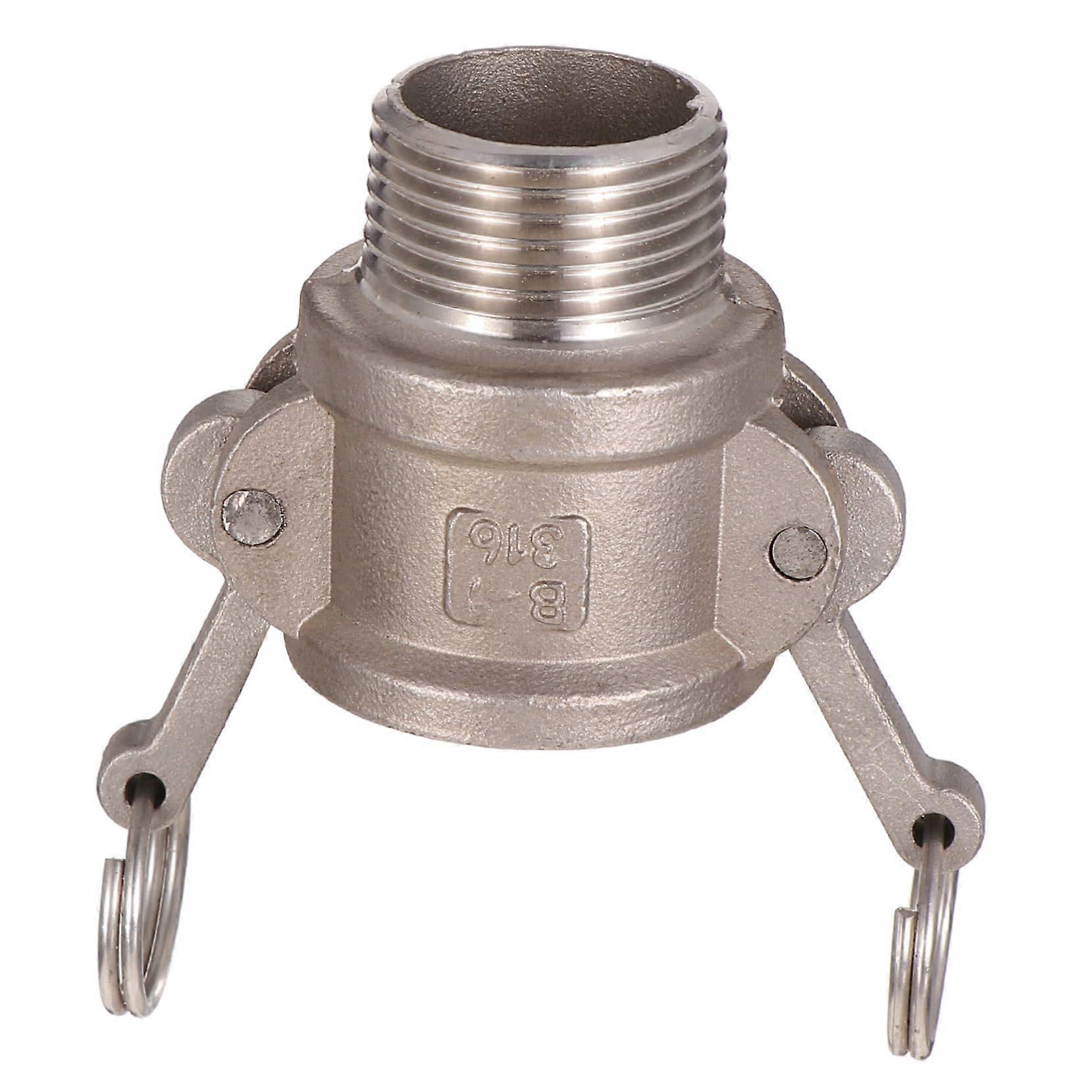 Stainless Steel Camlock Hose Connector Quick Lock Coupling for Industrial Flow Compatibility