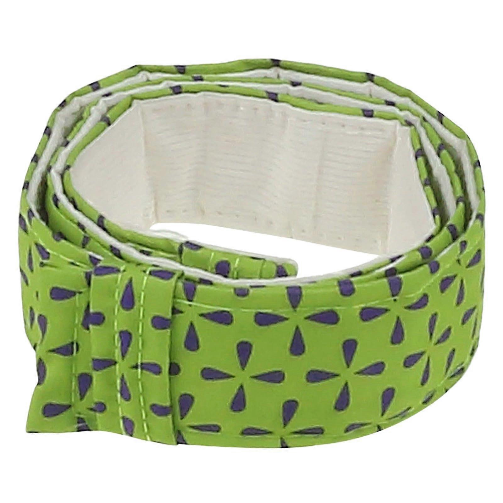 Cake Baking Strips Reusable HeatResistant Bake Even Strips for Moist Cakes Green One Size