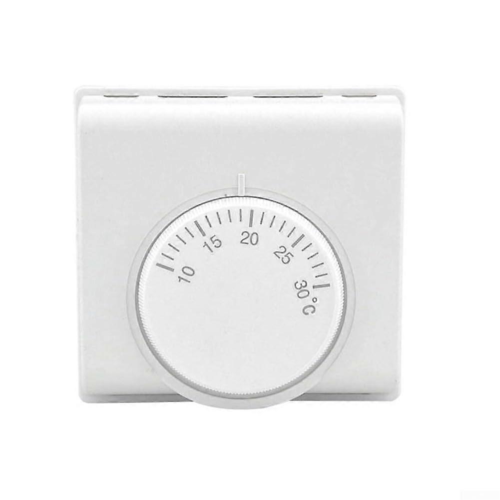 Heating Thermostat Controller with Flame Retardant Rotary Knob for Precise Electric Floor Heating