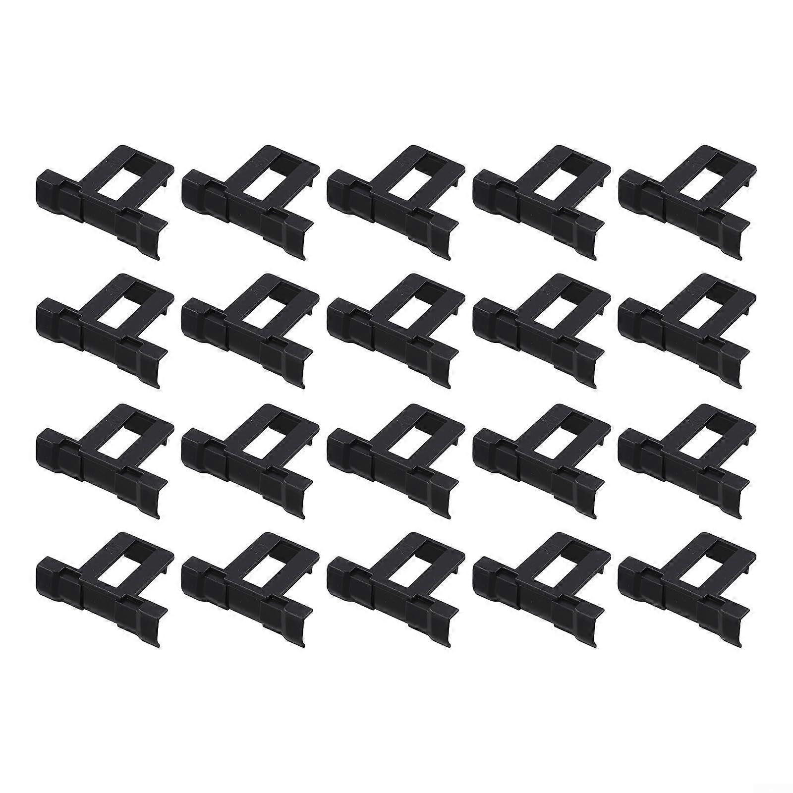 20Pcs Solar Panel Drainage Clips for PV Modules 40mm Frame, Automatic Cleaning, Weather Resistant