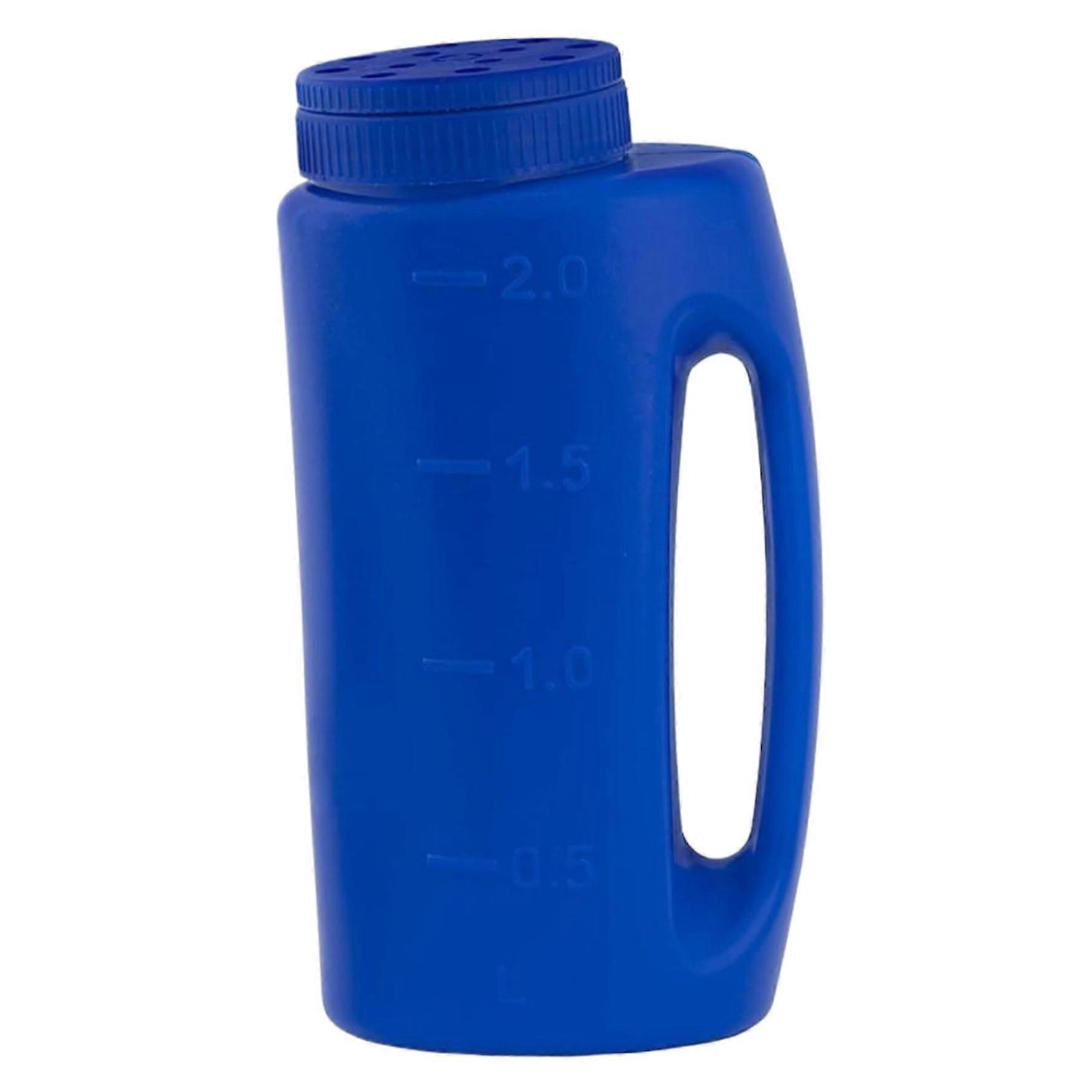 Ice Melt Spreader 2L Handheld Salt Spreader with Adjustable Flow Control for Winter and Garden Use