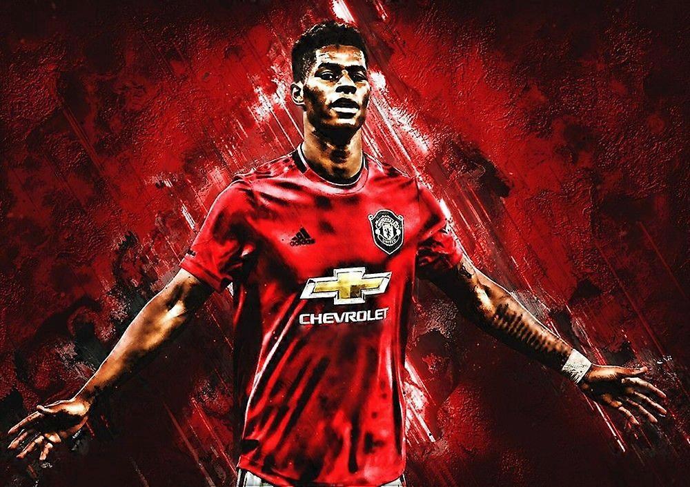 marcus rashfordStress Reliever Jigsaw Puzzle P0036