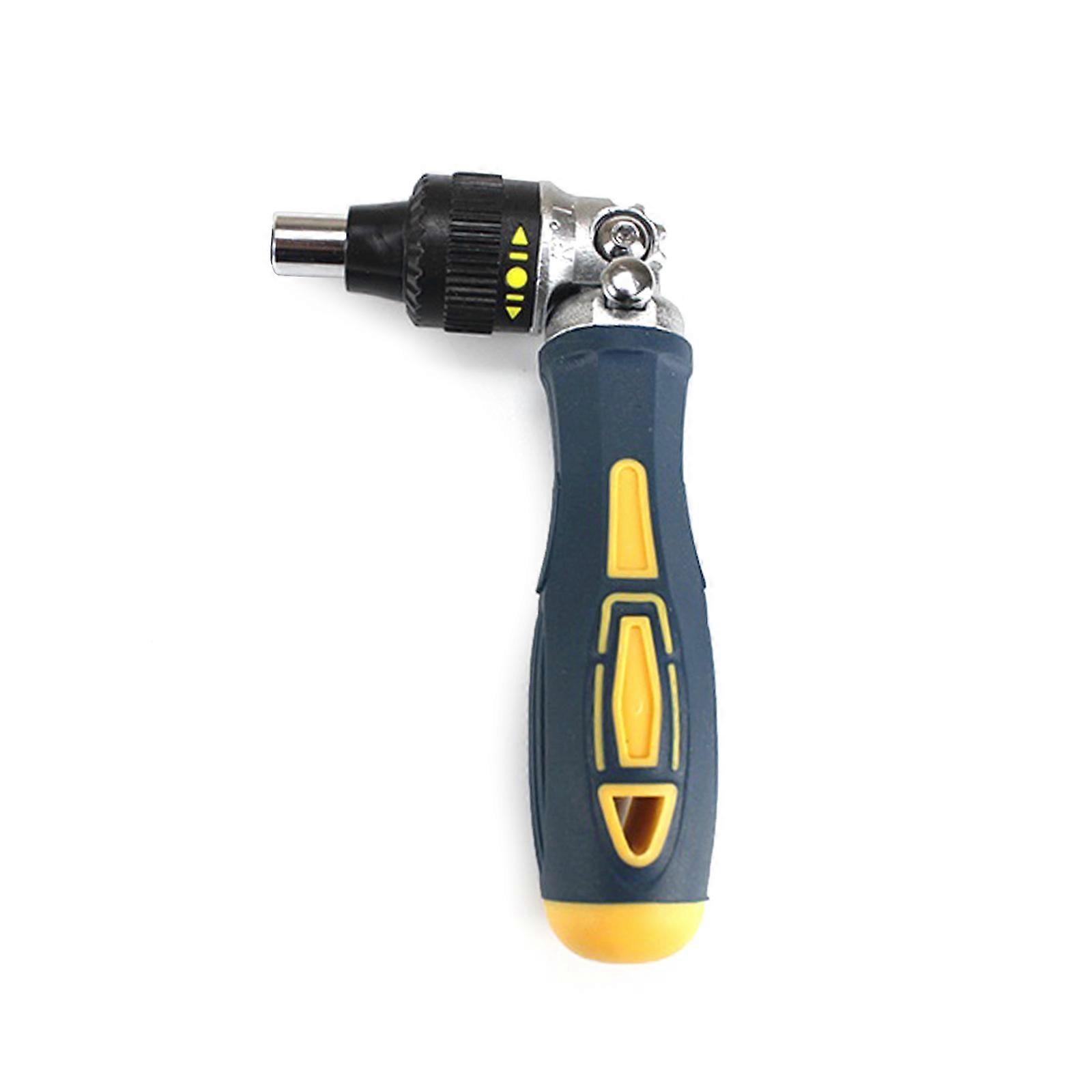 Universal Adjustable Forward & Reverse 1/4 Screwdriver Rod Adjustable Rapid Ratchets Wrenches Quick Wrenches Tool Multicolor