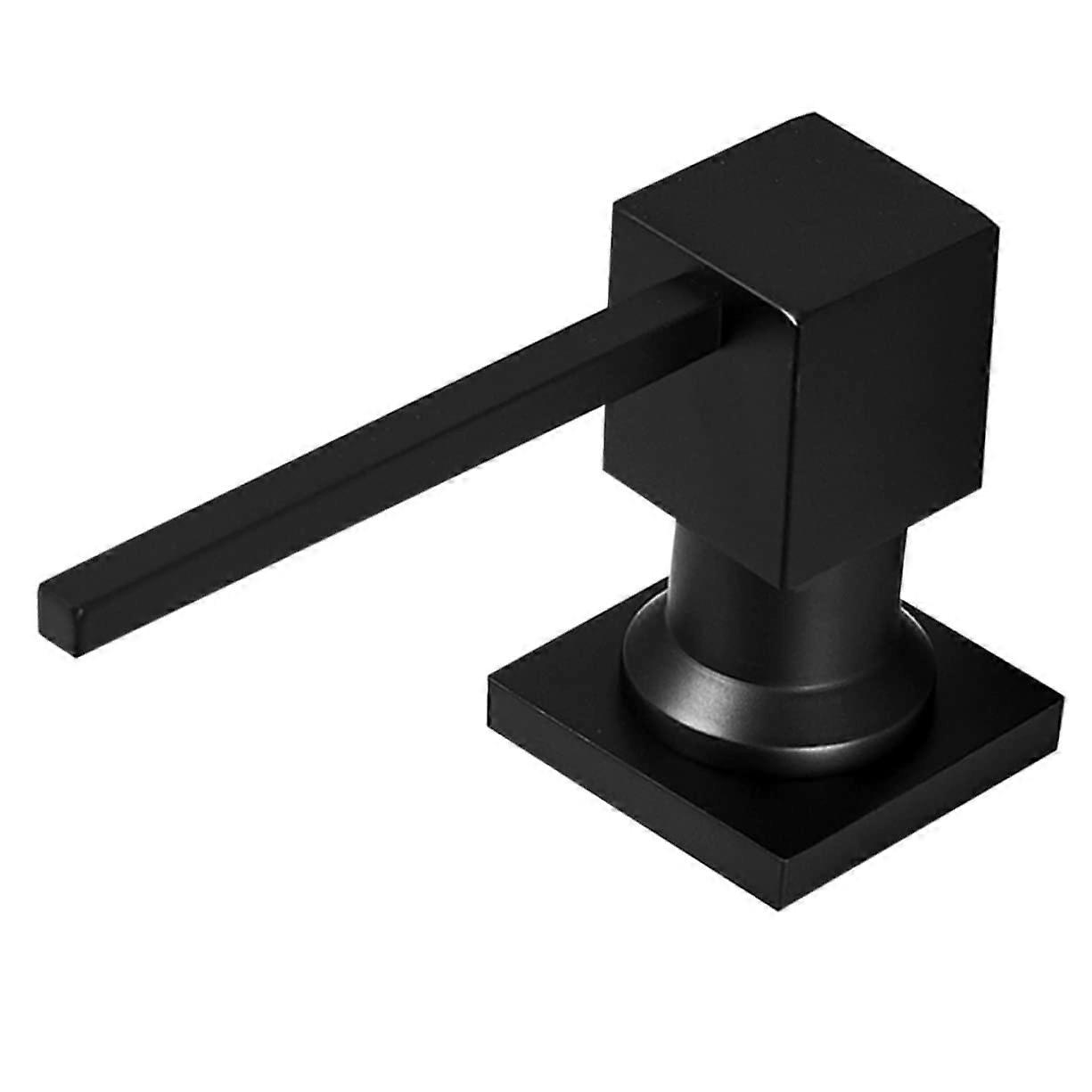 Copper Pump Kitchen Sink Soap Dispenser Refillable Bottle for Bathroom and Countertop Use