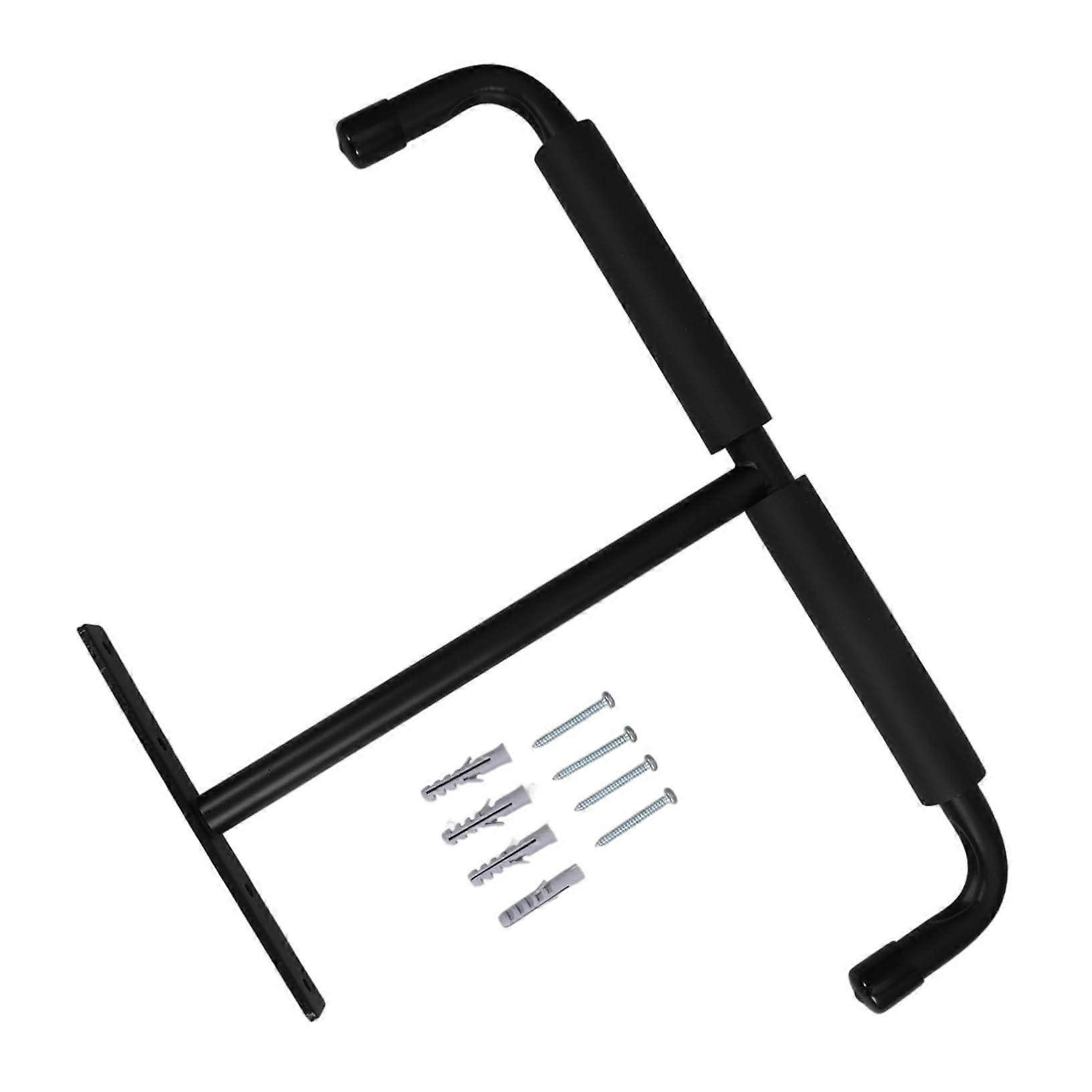 Garage Ceiling Storage Rack with Heavy Load Support for Bikes, Ladders and Lumber, Durable Metal