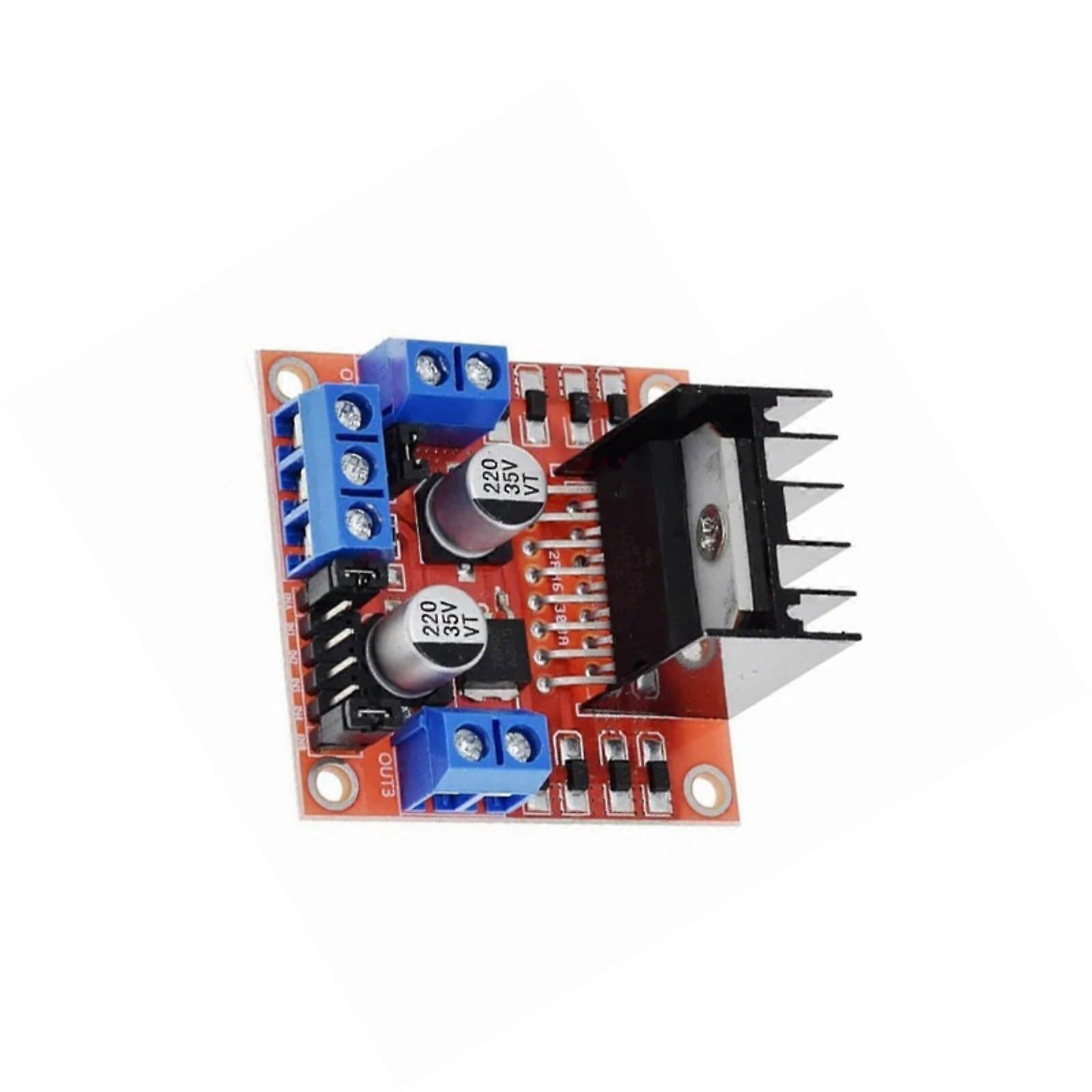 L298N Dual HBridge Motor Driver Module 3A Output  Voltage DC Stepper Controller for Arduino Robotics