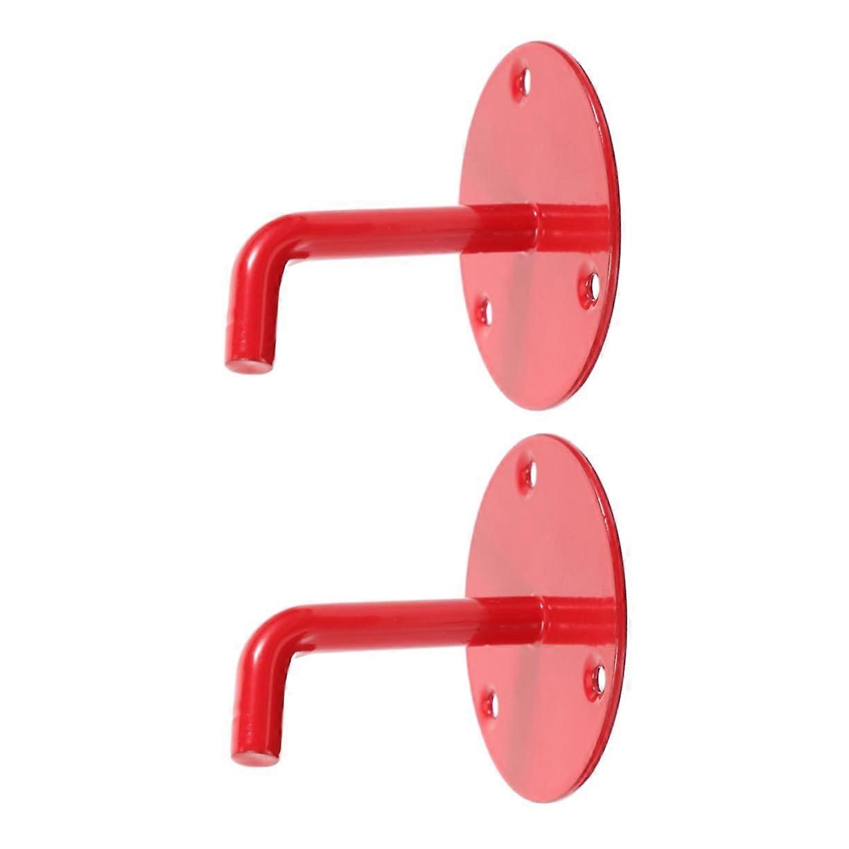 2pcs Fire Extinguisher Bracket Wall Mount Holder Secure Tool Installation for Home and Vehicle
