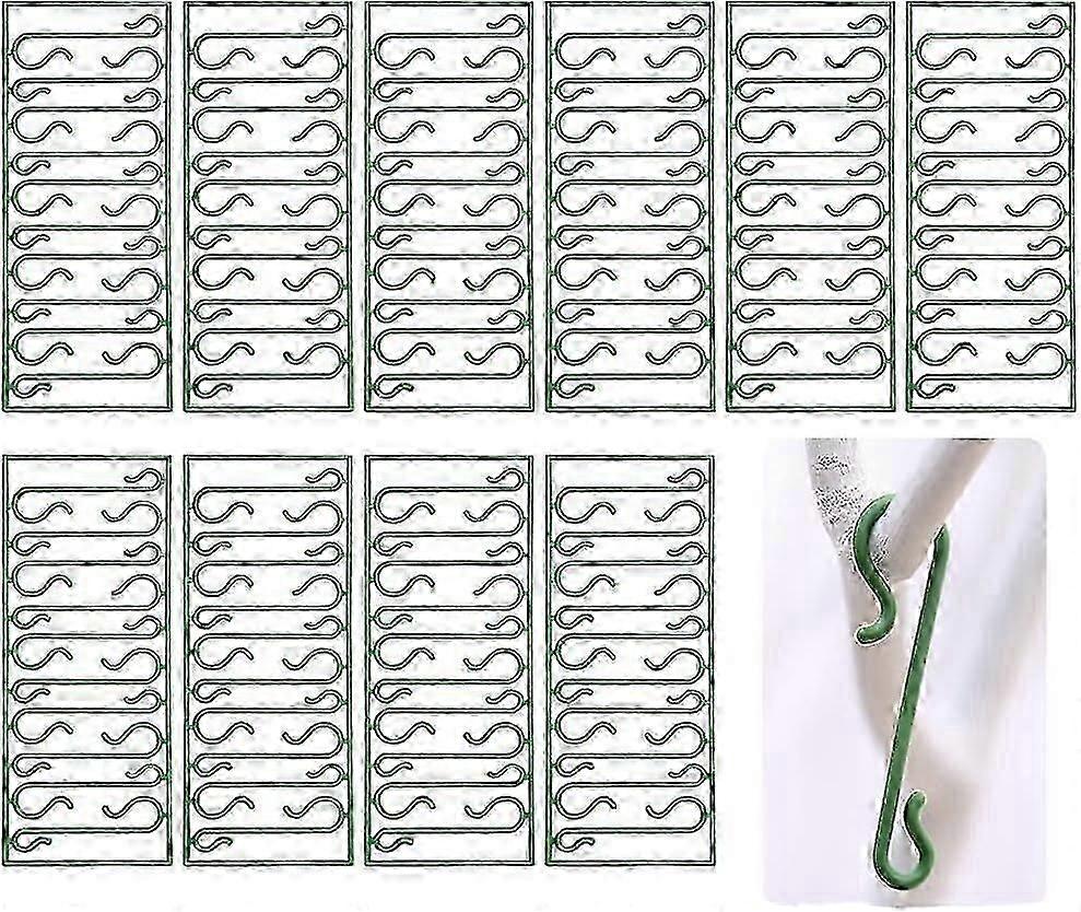 Christmas tree ornament hooks, 10 small hooks set