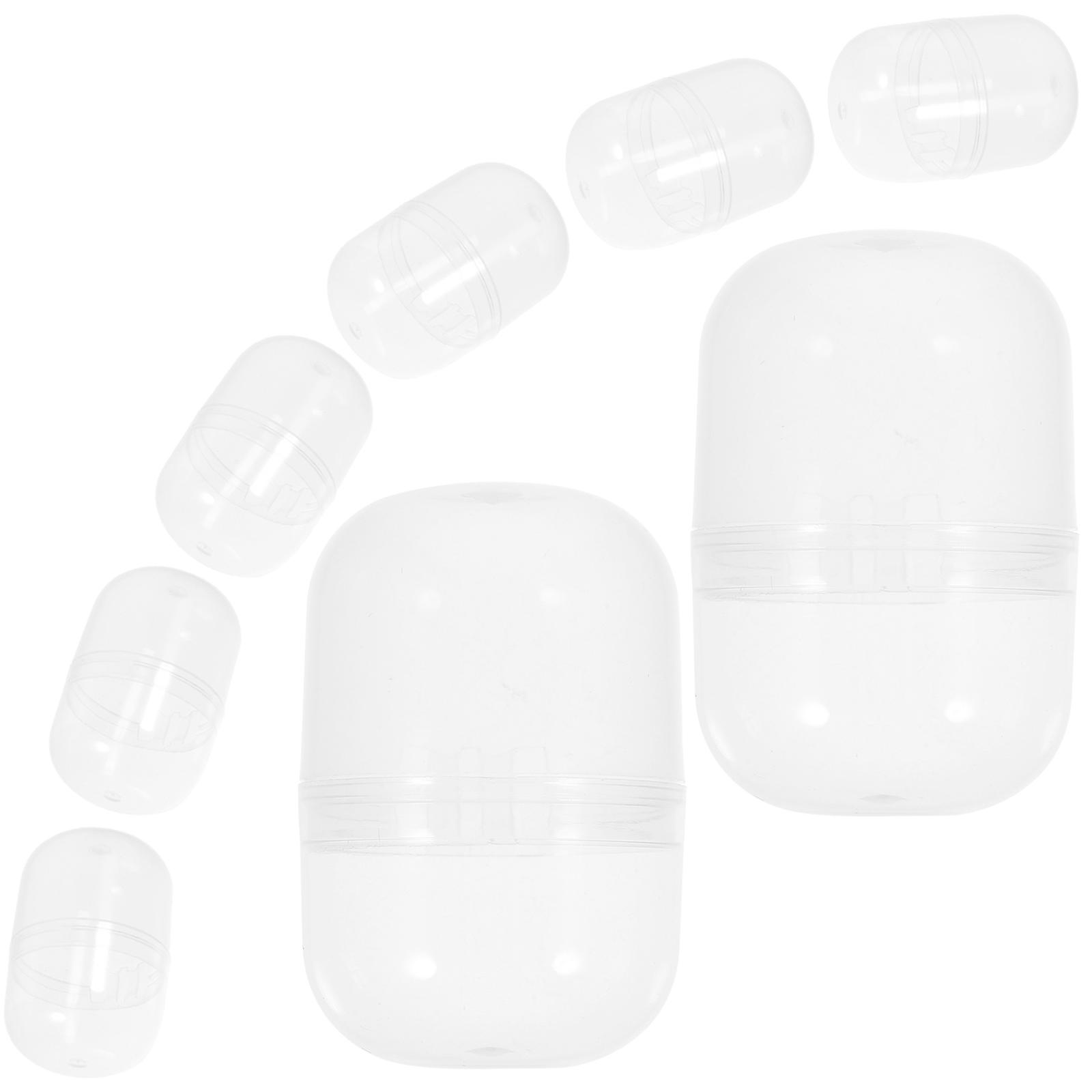 White Plastic Balls for Storage 100Pcs Fillable Vending Machine