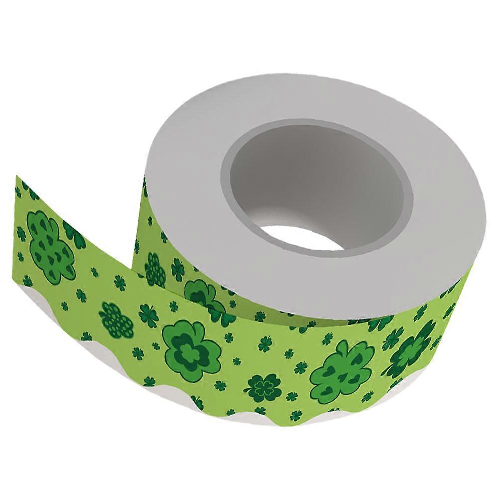 Blackboard Frame Border Sticker for Decor 1 Roll St Patricks Day Celebration