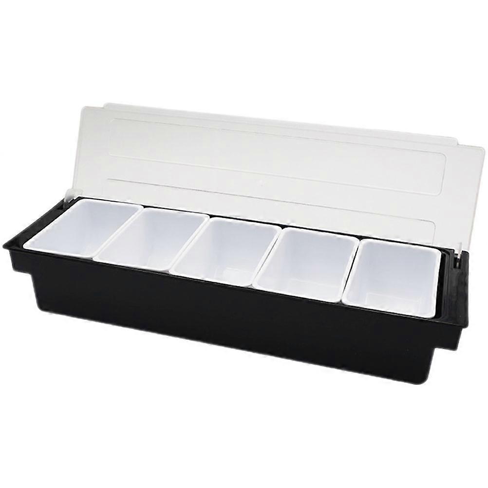 Assorted Color Fruit Box Plastic Compartment for Storage Snack Container