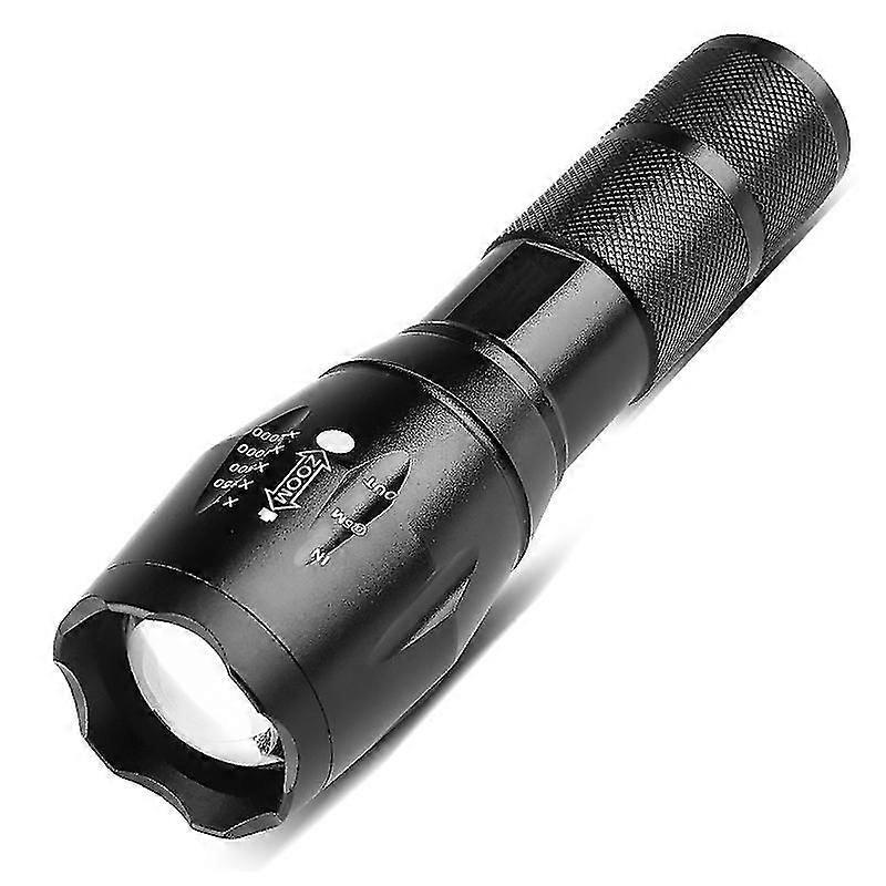 Powerful LED Flashlight 5 Modes Zoom IP65 Waterproof