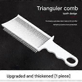 Hair Cutting Comb & Styling Tool for Men, Gradient Design, Flat Head Curved