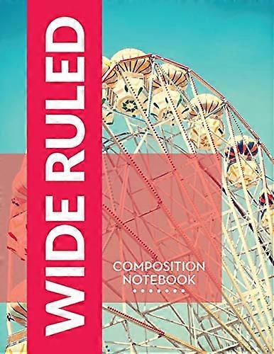 Cahier de composition à lignes larges