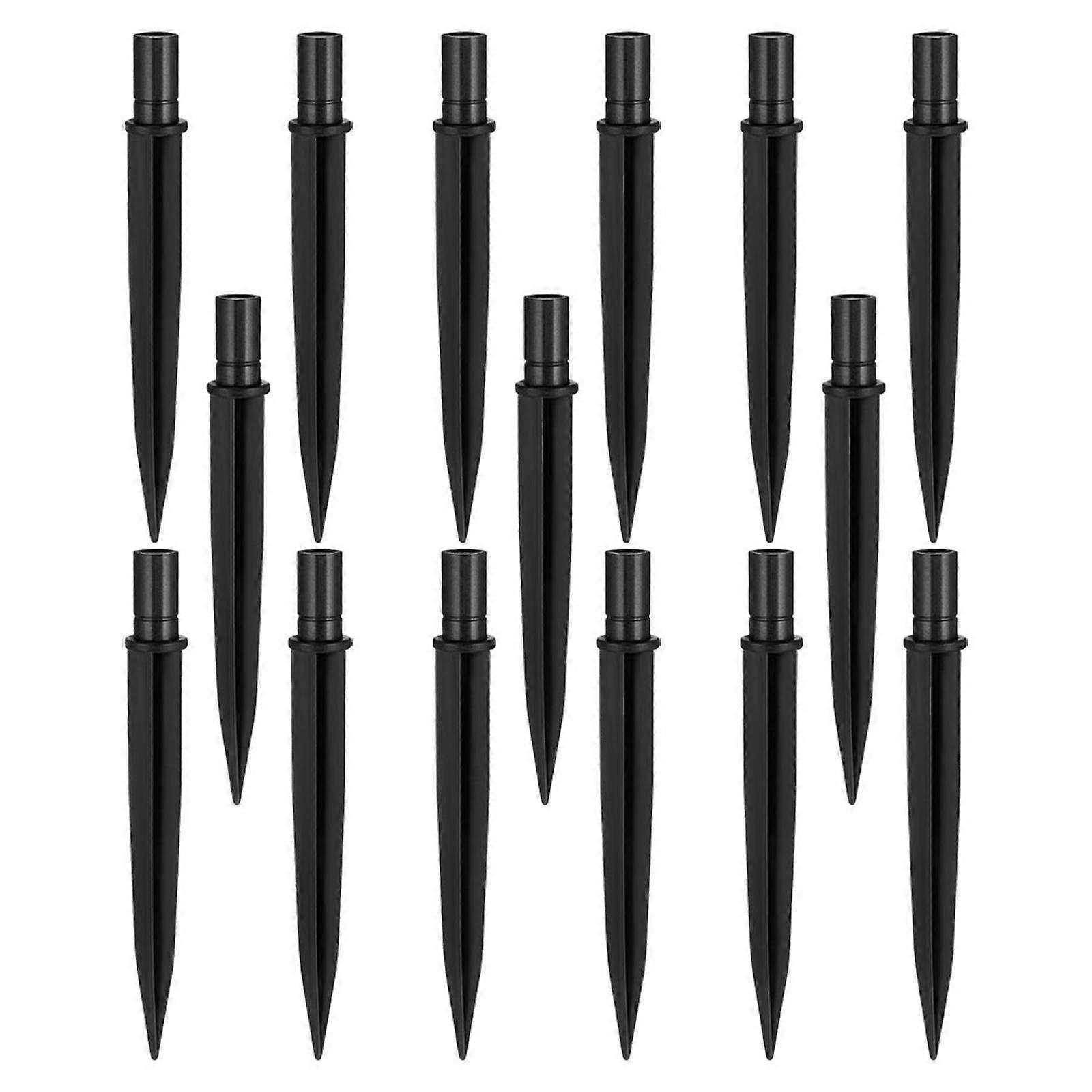 Plastic Ground Spikes Replacement for Solar Pathway Lights 15Pcs