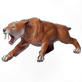 Realistico modello di tigre dai denti a sciabola, giocattolo per bambini, buona qualità