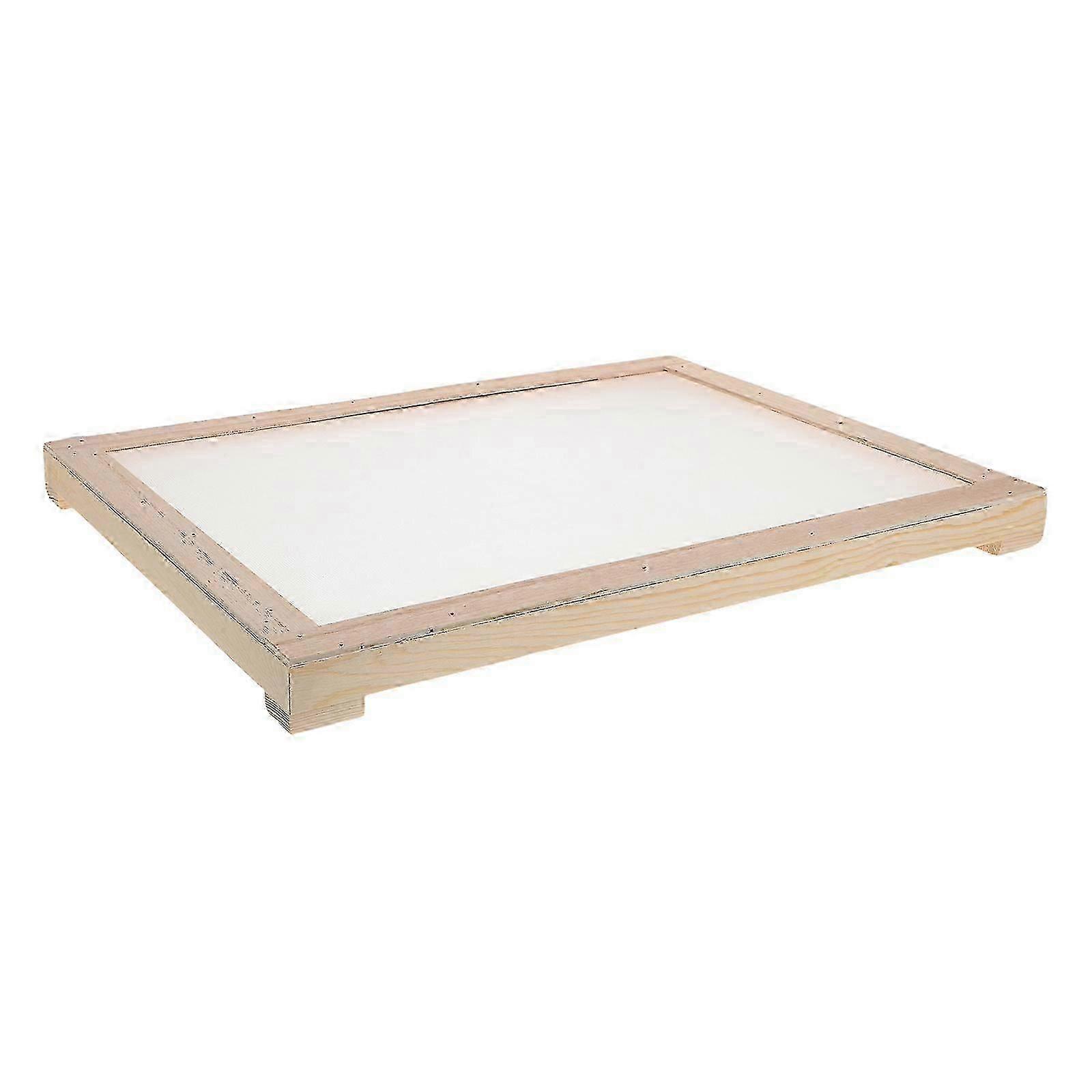 Solid Wood Herb Drying Hanger Khaki Stackable 1 Set