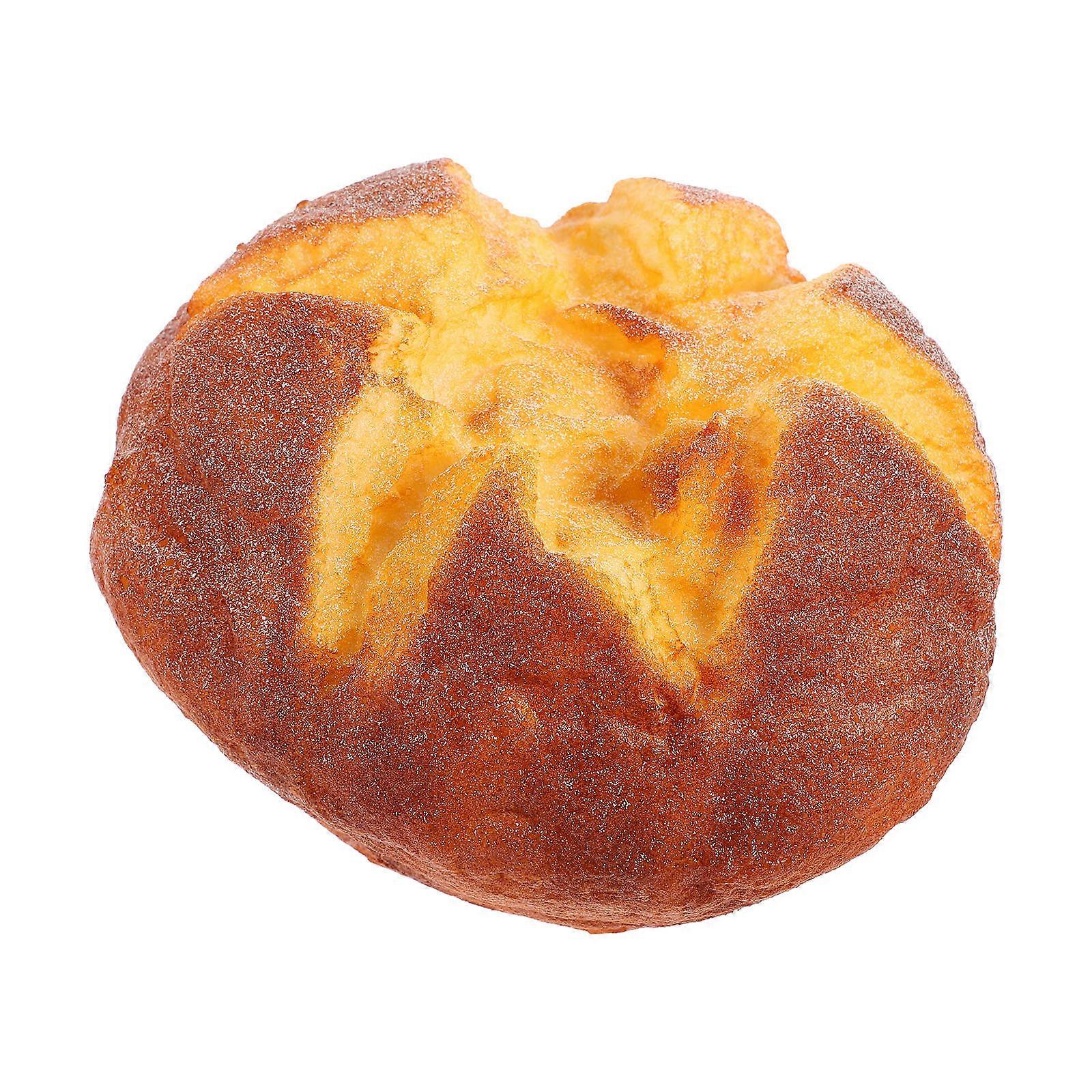 Bread Model Artificial Bread Adornment for Decor Yellow Prop