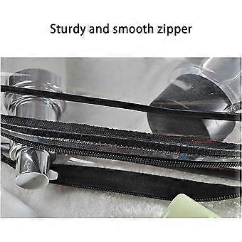 Transparente Reise-Kulturtasche, Reisetaschen für Toilettenartikel, wasserdichte Kosmetiktasche für Damen und Herren