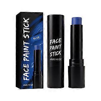Red Face Paint Stick, Cream Blendable Face & Body Paint for Sports, Halloween, Cosplay & Parties, Long-Lasting Eye Black Stick for Softball, Football 