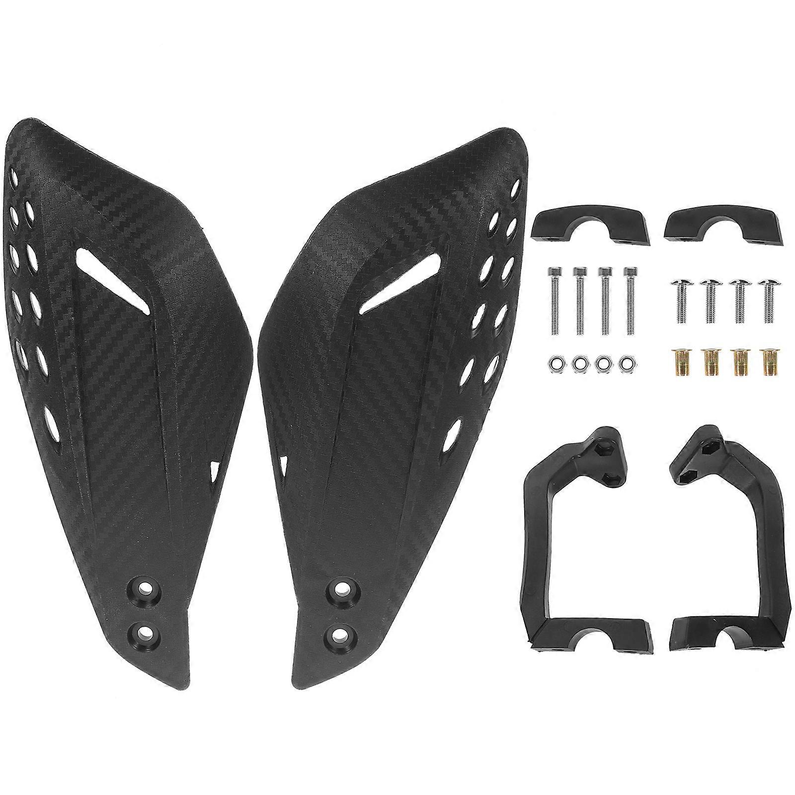 2pcs Motorcycle Hand Guards Handlebar Handguard Handle Protector Wind Guard