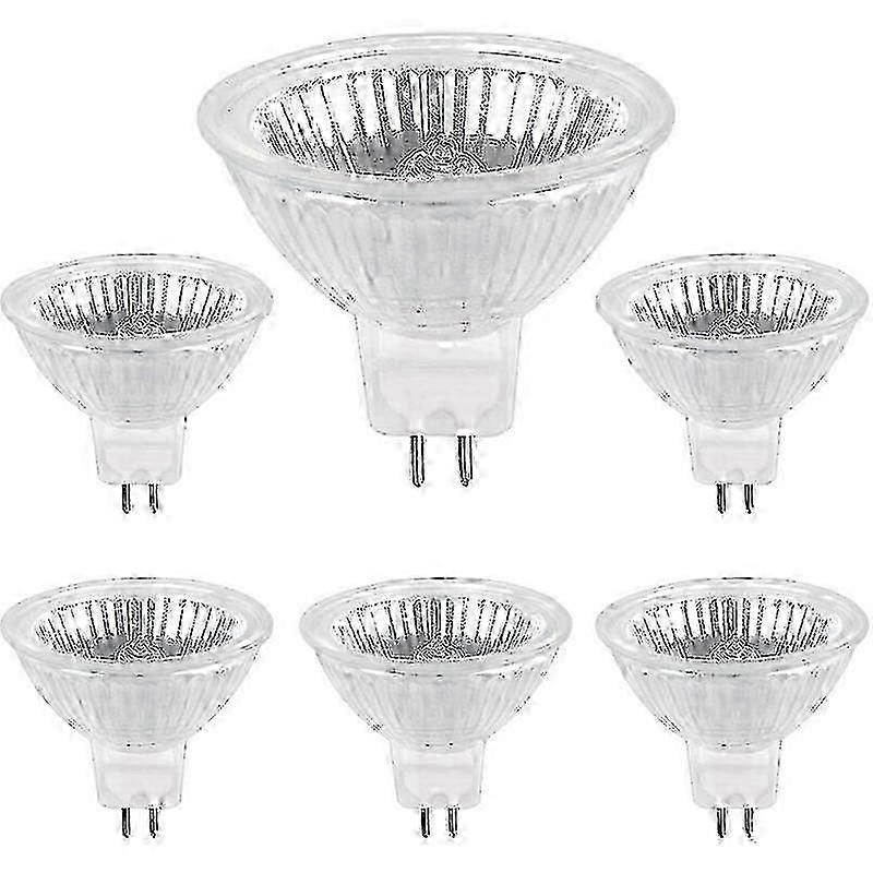GU5.3 Ampoule halogène 50W 12V 6-pack pour éclairage à intensité variable